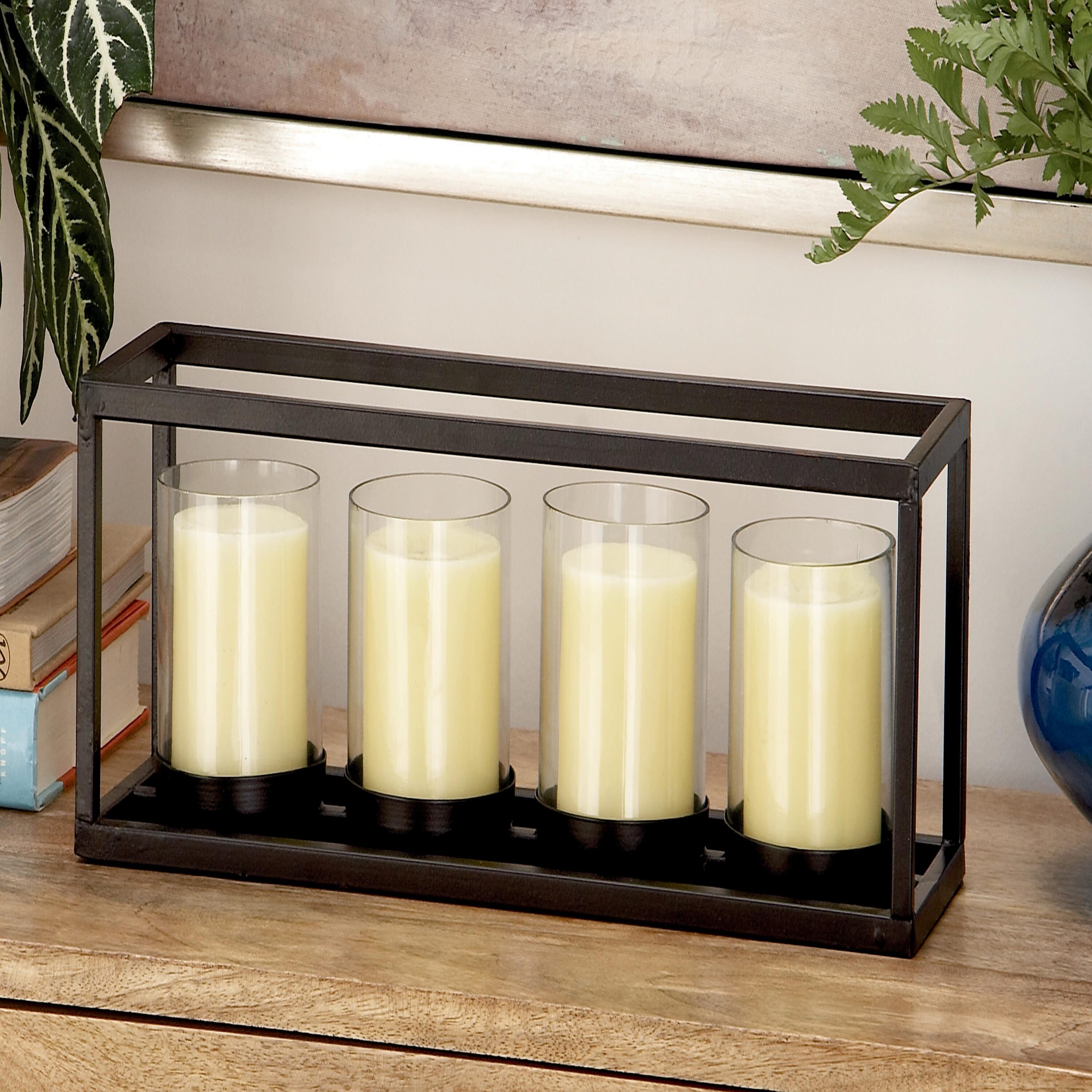 Grayson Lane 54261 4 Candle Metal Candelabra Candle Holder