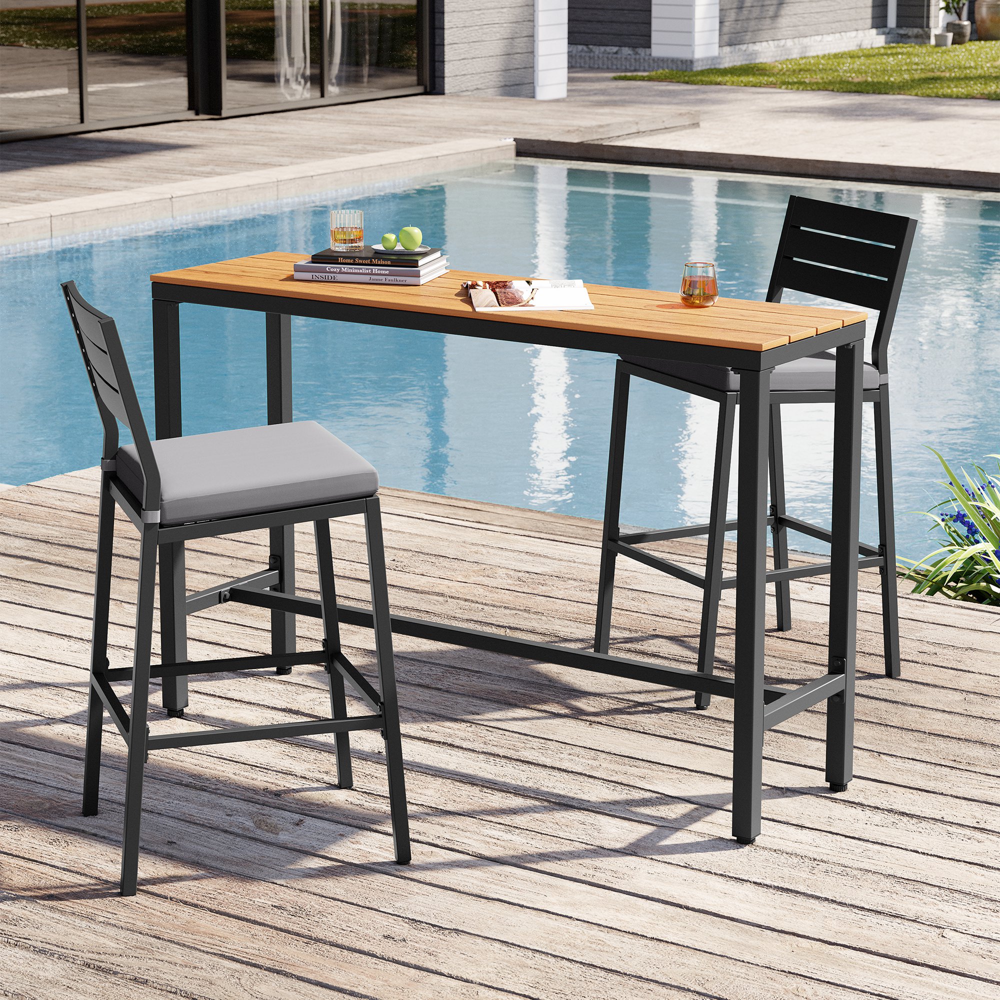 Crestlive Products CL-ST014LGY-2 Patio-Chairs - View #5