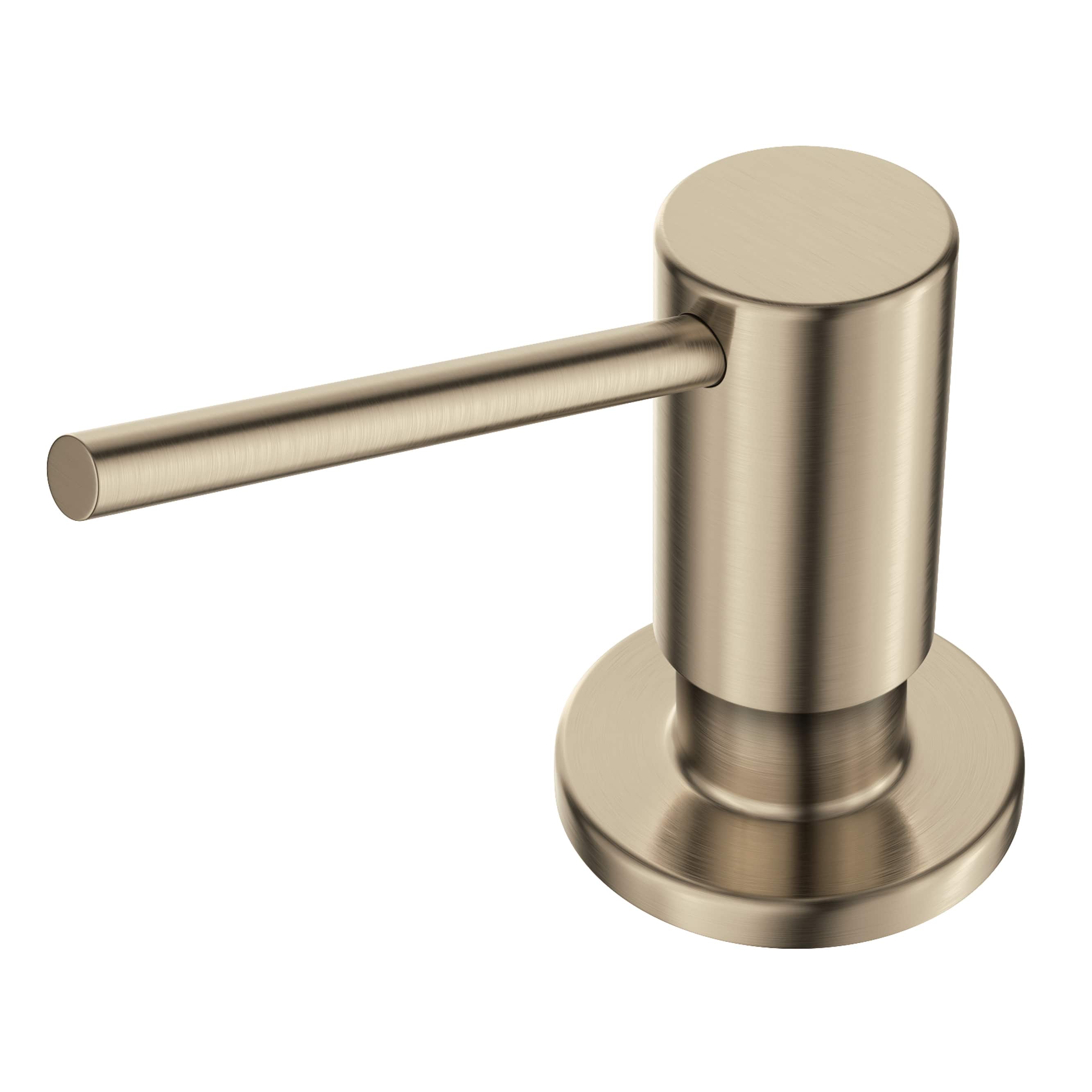 Kraus KSD-43SFACB Spot Free Antique Champagne Bronze 17-oz. Capacity Deck-mount Soap and Lotion Dispenser