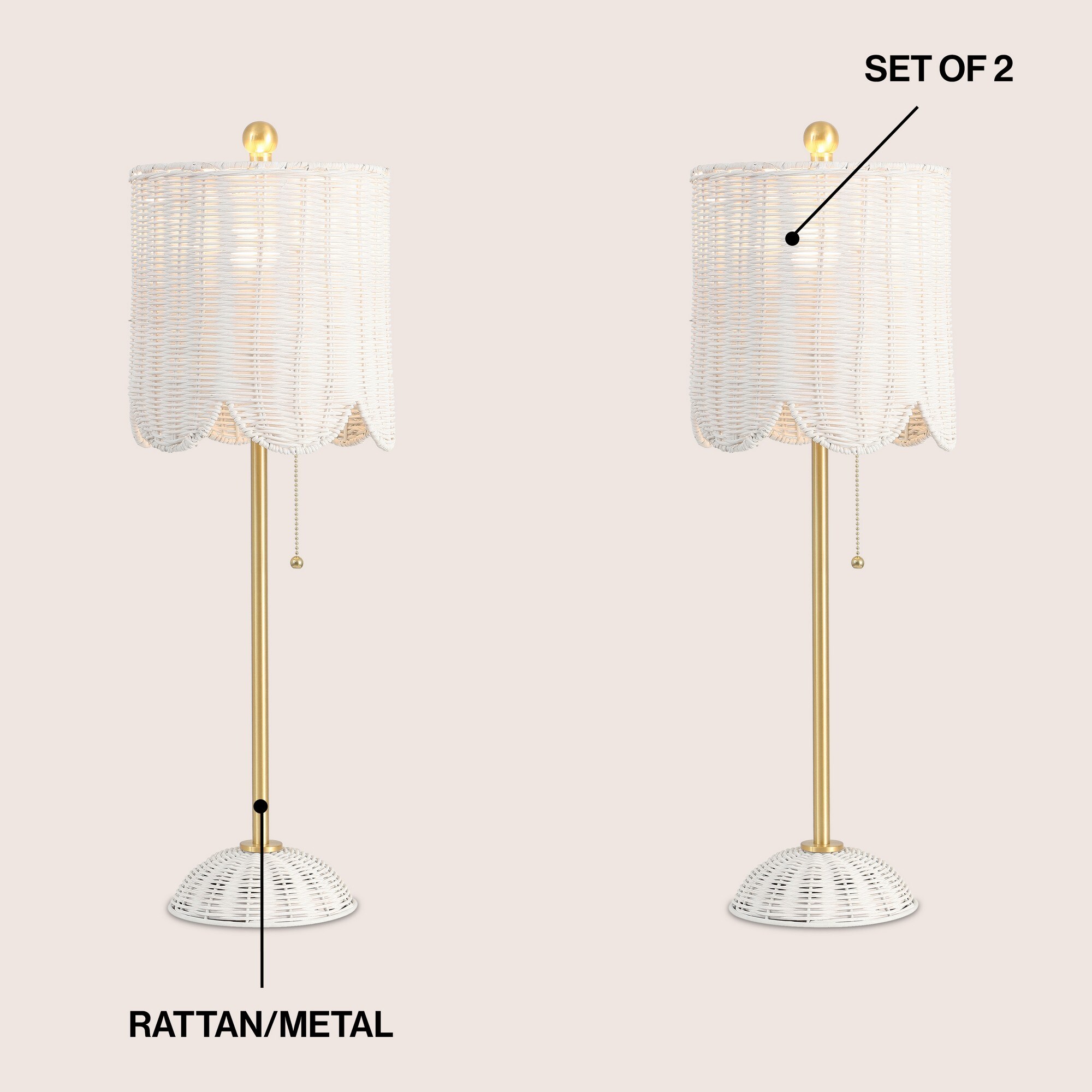JONATHAN  Y JYL1138B-SET2 Table-Lamps - View #5