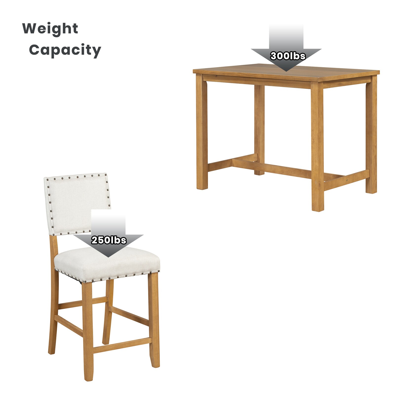 BESTCOSTY SH000LJW158AAD-ZY Dining-Sets - View #2