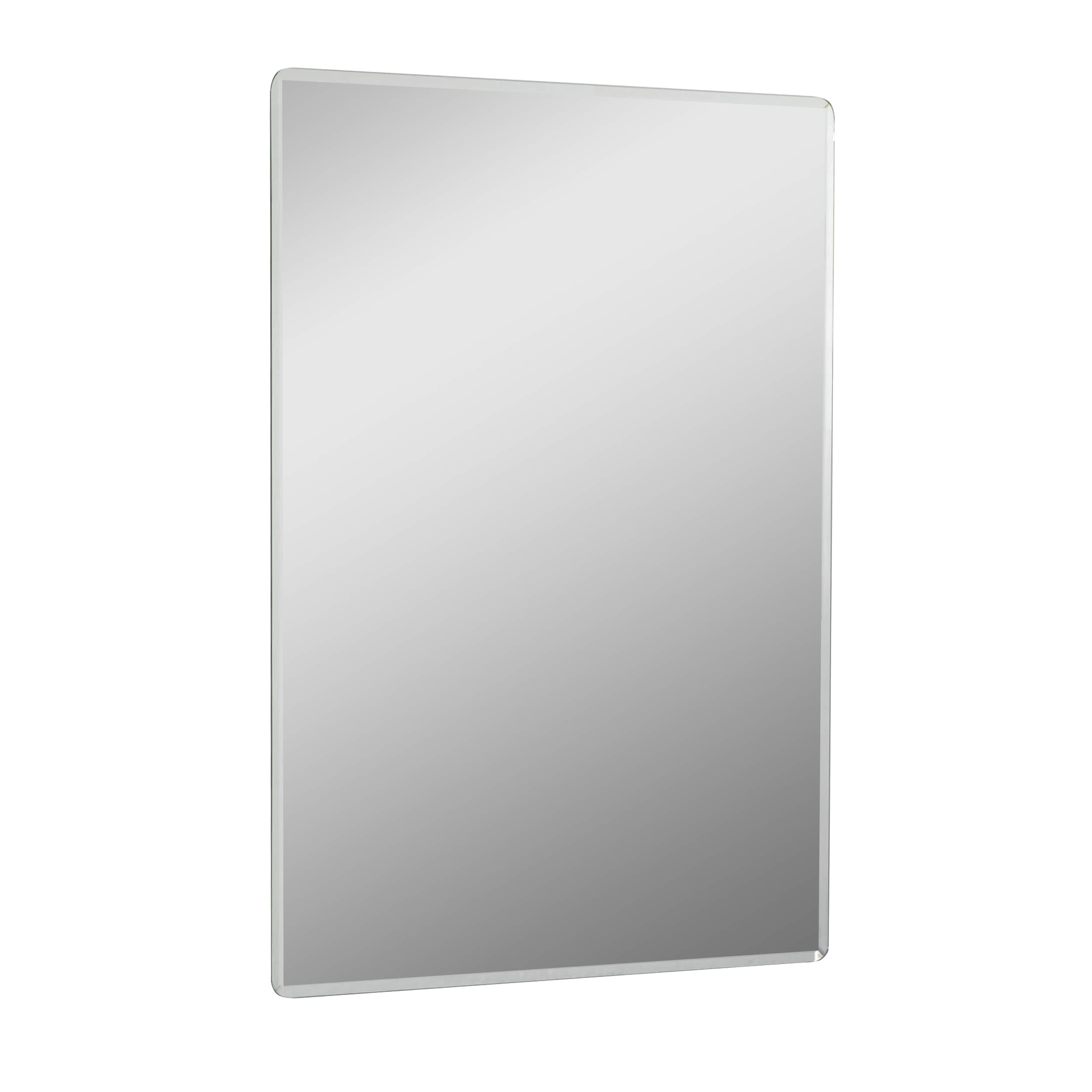 Decor Wonderland 23.6-in x 31.5-in Frameless Bathroom Vanity Mirror ...