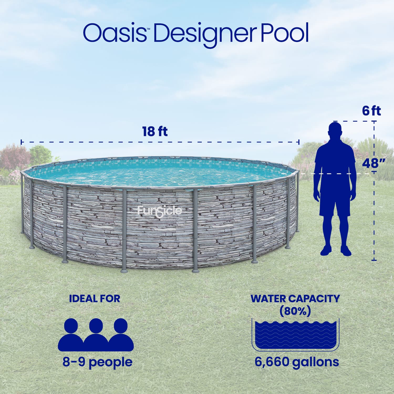 Funsicle F9W01848B Above-Ground-Pools - View #2