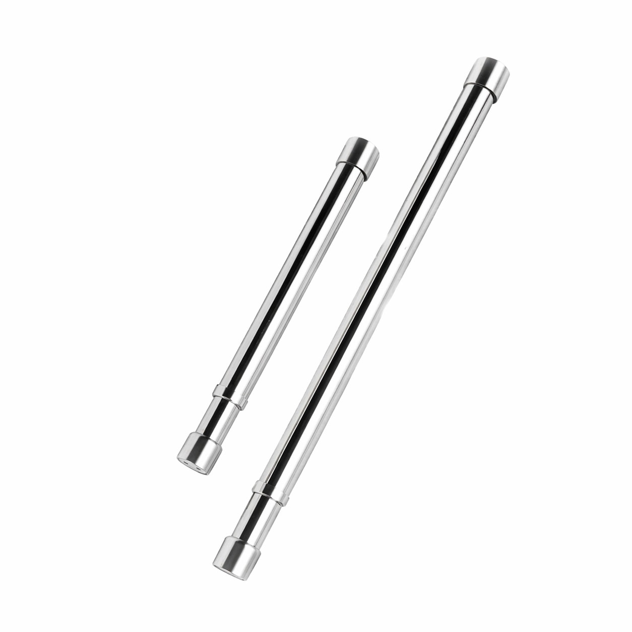 Aoibox  Adjustable Closet Rod with Wall Brackets 15 75 to 27 56 in Extendable Stainless Steel Hanging Rod Closet Rod Support