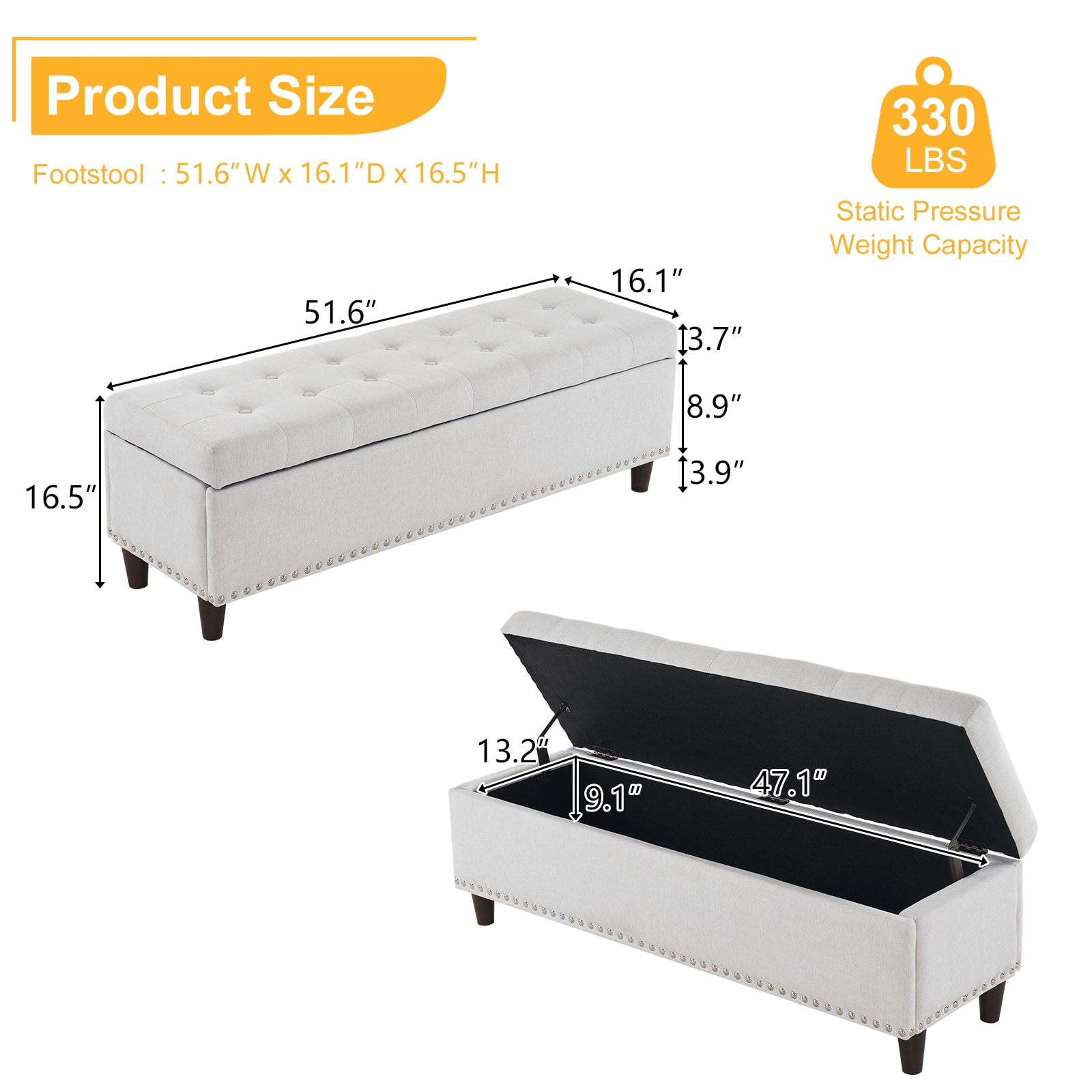 Winado L1G52003487 Indoor-Ottomans - View #12