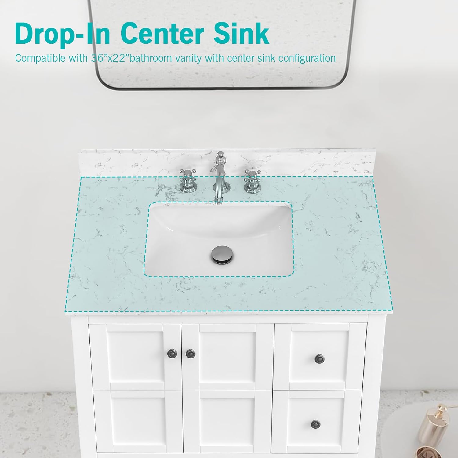 EQLOO E13M Vanity-Tops - View #5