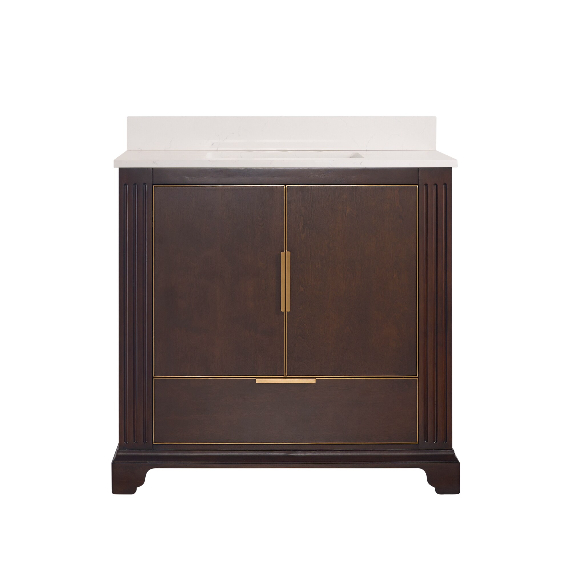 WELLFOR EX-VEBV36WH Bath-Vanity-Combo - View #5