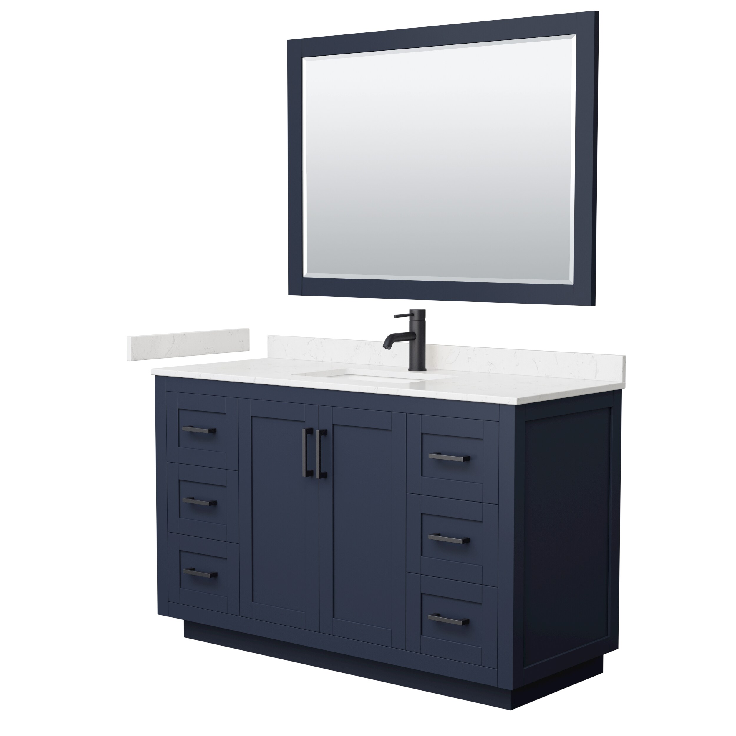 Wyndham Collection WCF292954SBBC2UNSM46 Bath-Vanity-Combo - View #2