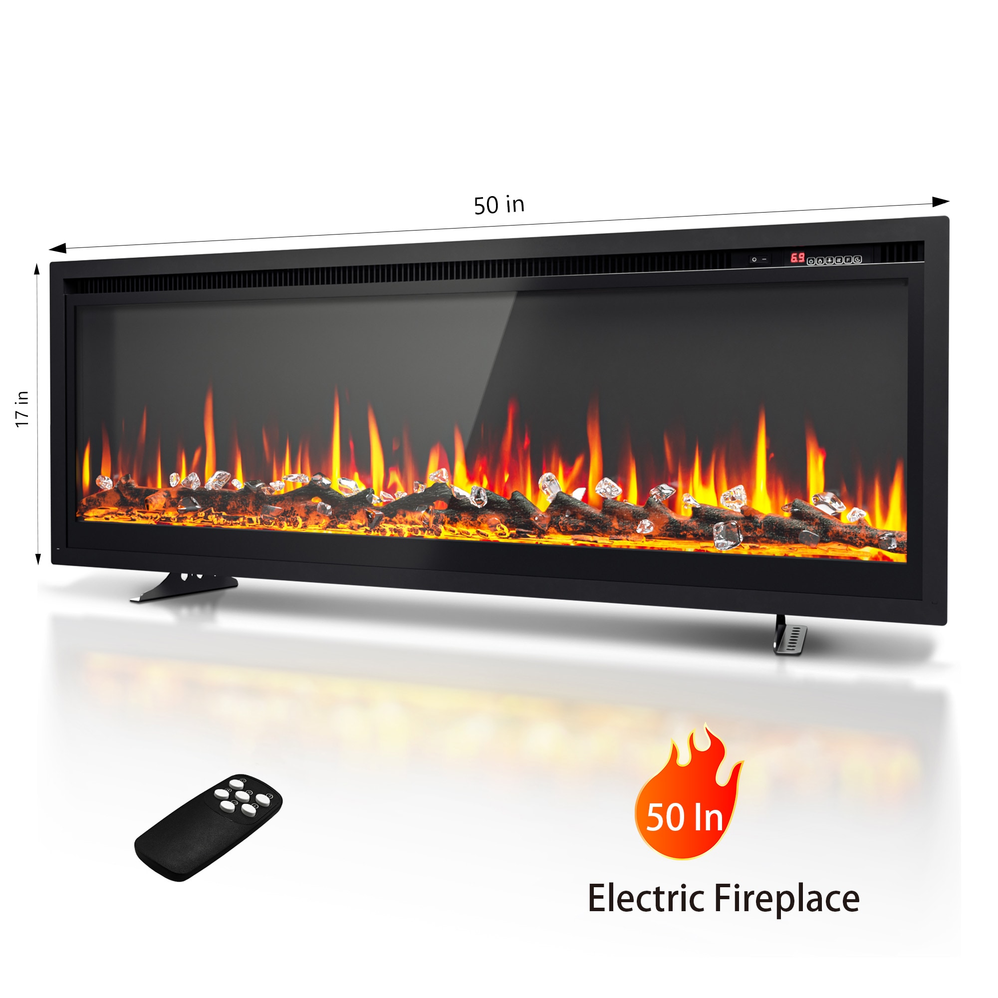 SIMZLIFE EF-50-S-LWS Electric-Fireplaces - View #2