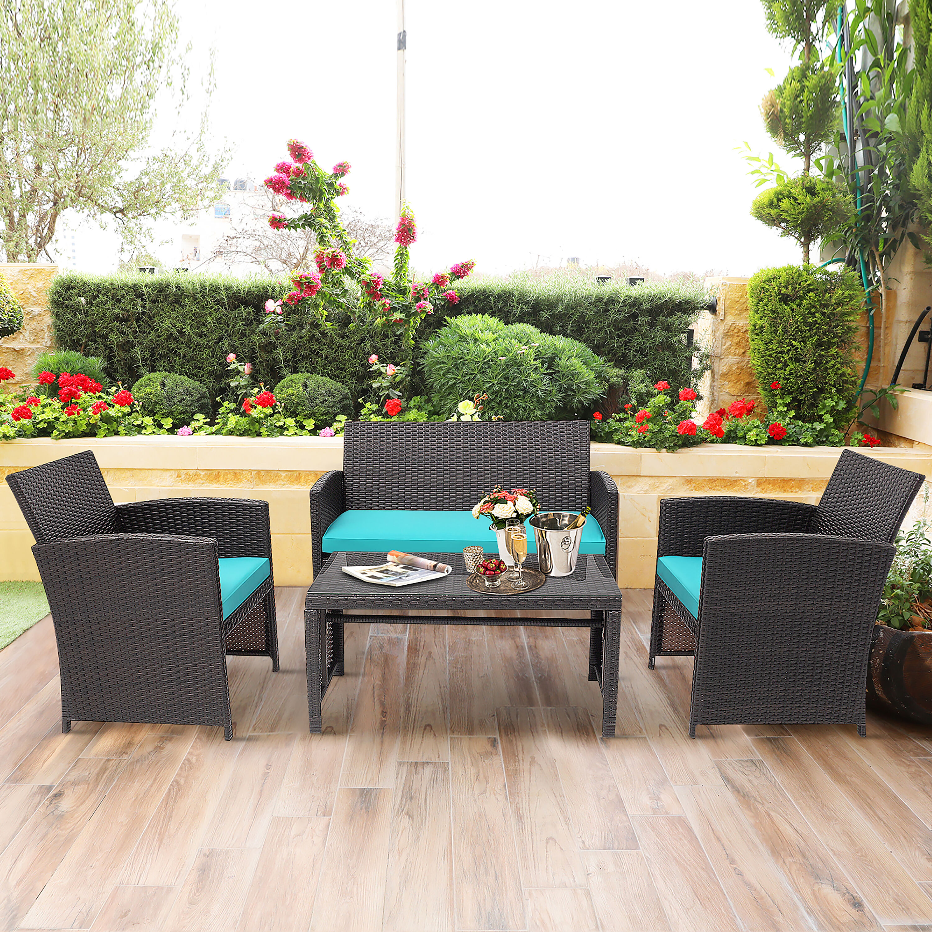 Costway HW67934TU Patio-Conversation-Sets - View #7