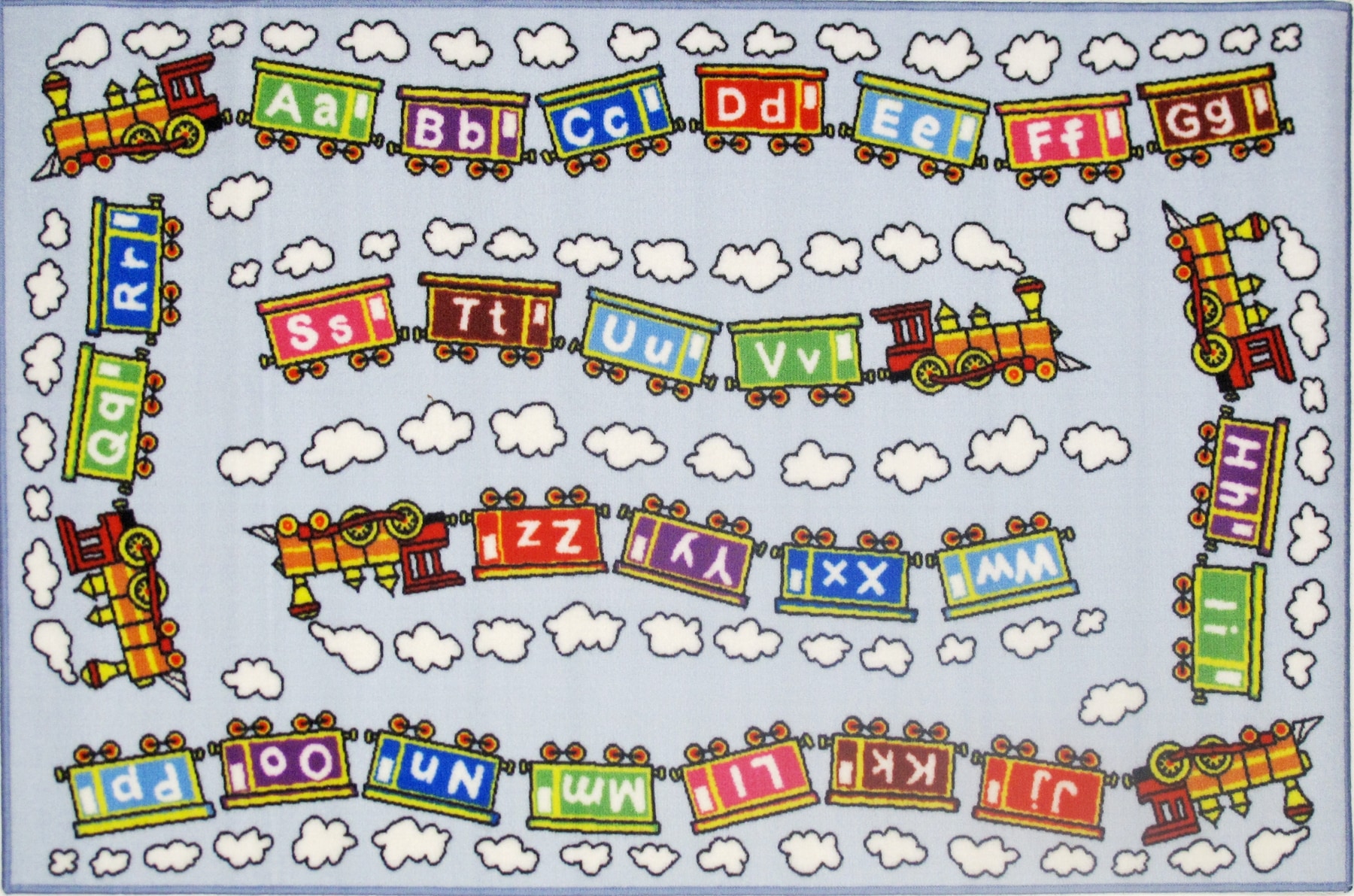 Fun Rugs FT-96 3958 Fun Time 3 x 4 Multi-color Indoor Area Rug