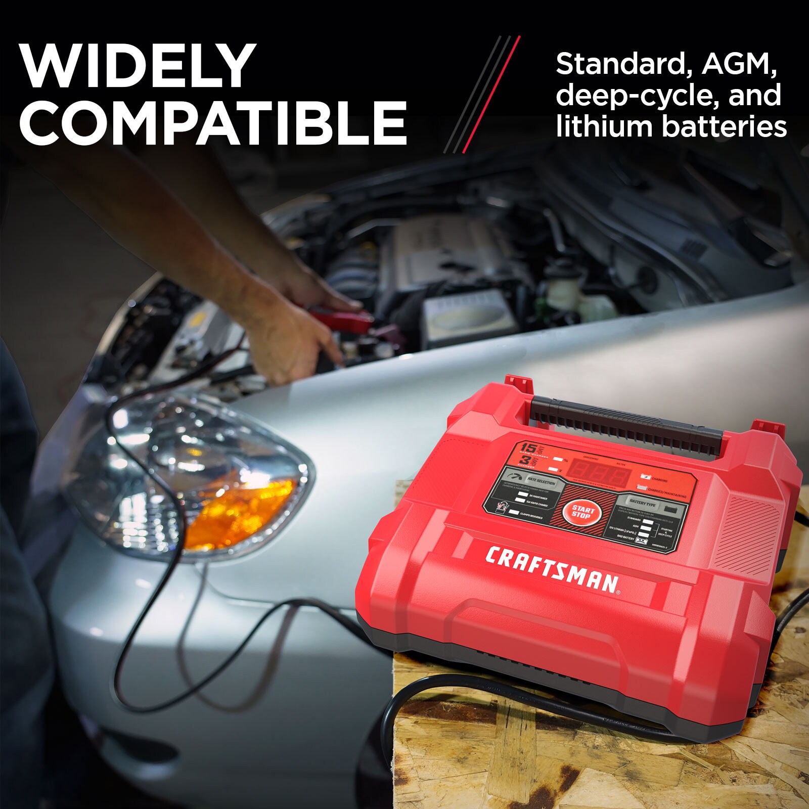 CRAFTSMAN CMXCESM162 Car-Battery-Chargers - View #3
