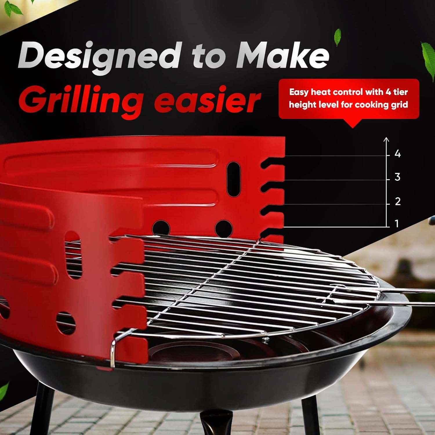GasOne CG-16H Charcoal-Grills - View #5