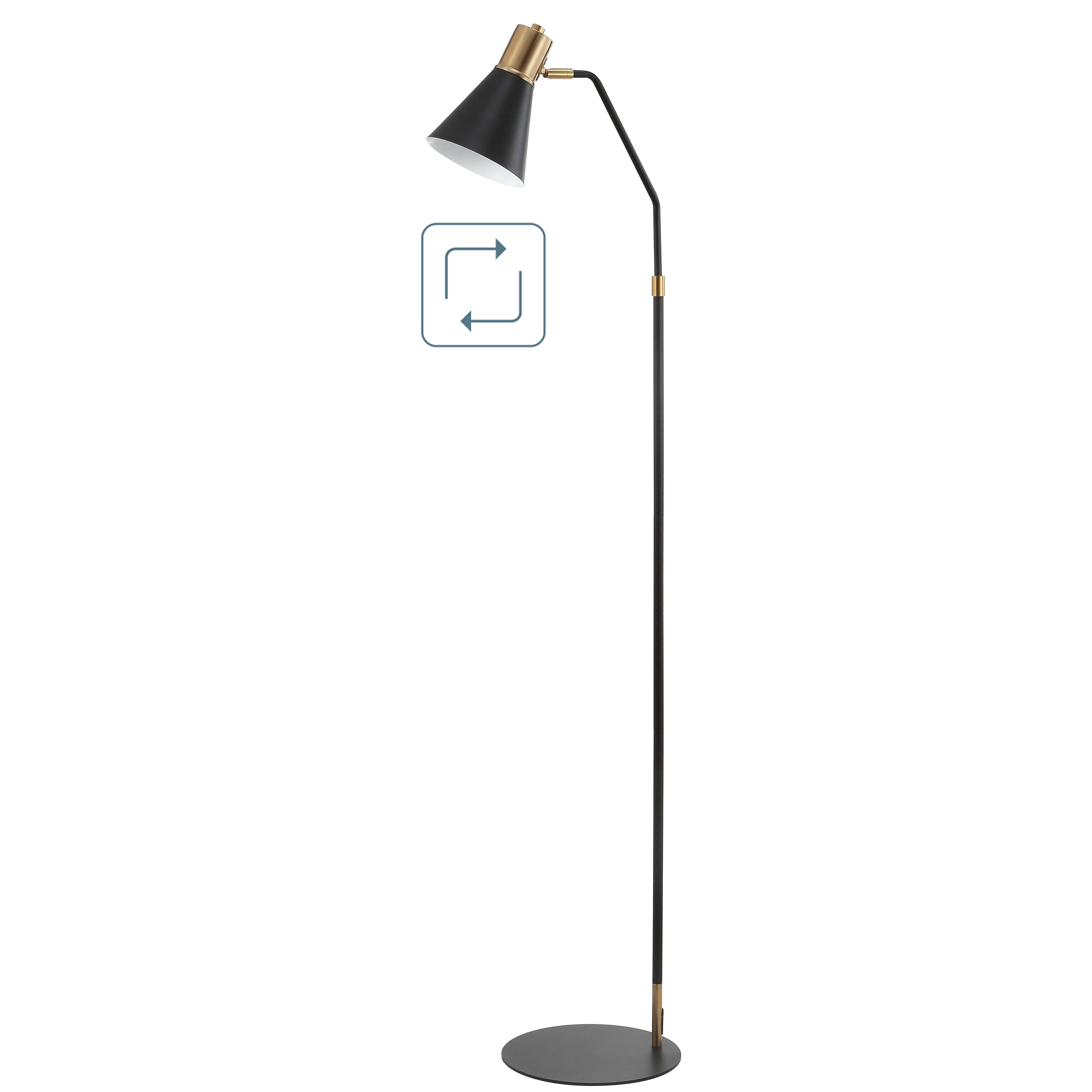JONATHAN  Y JYL6130A floorlamps - View #10