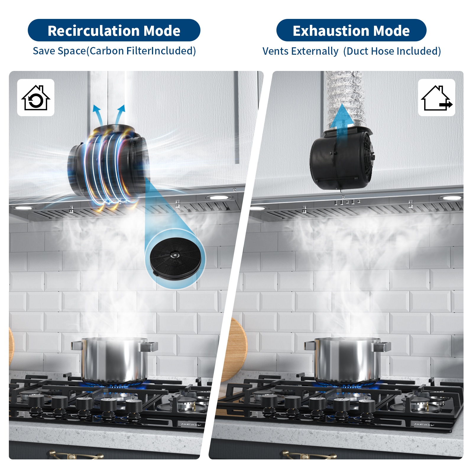 IsEasy 18424 Undercabinet-Range-Hoods - View #4