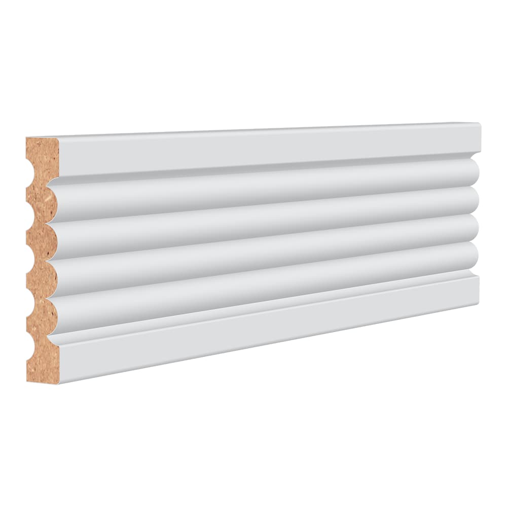 RELIABILT 286-MDFSETX3 9/16-in x 3-3/8-in x 3-ft Primed MDF 286 Casing