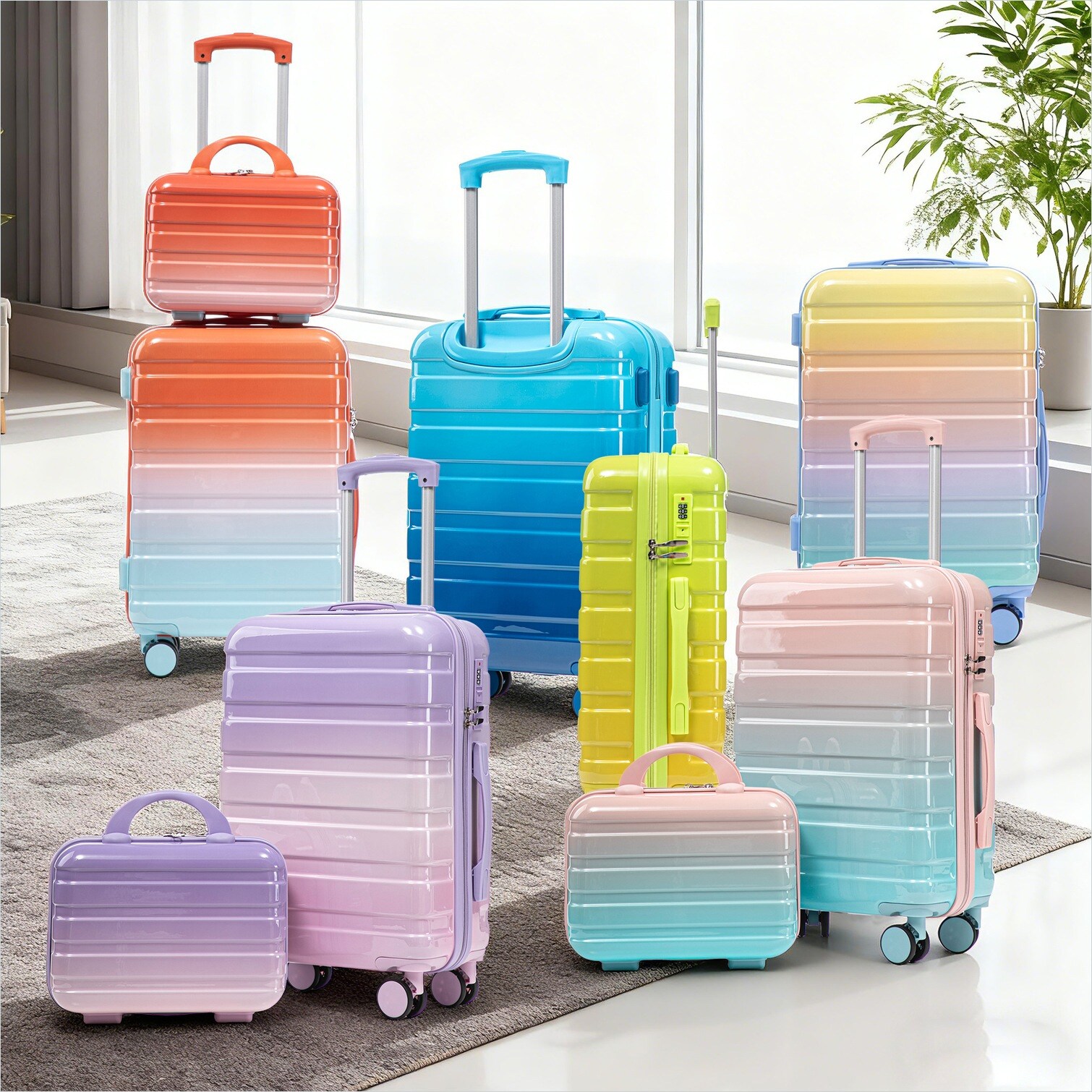 Watnature EHGEO4CTFV7L Luggage-And-Luggage-Sets - View #5