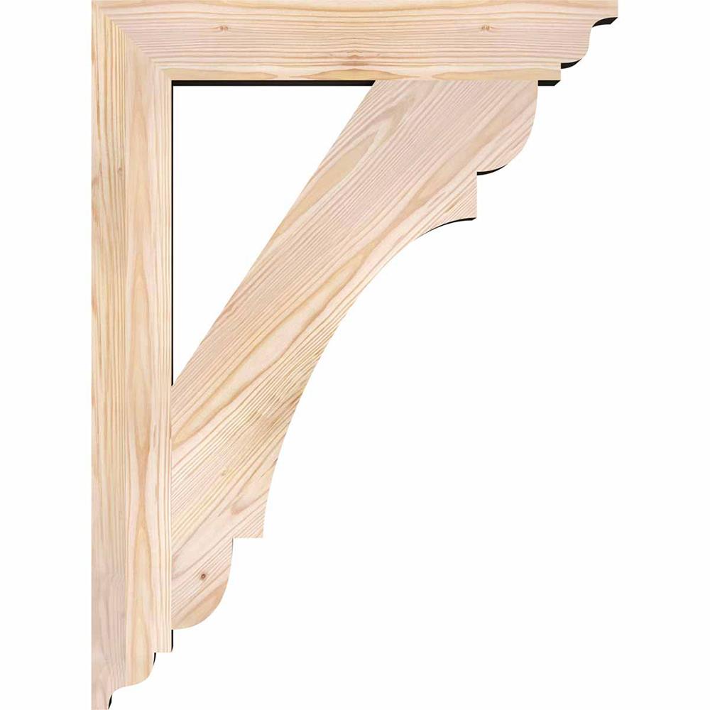 Ekena Millwork BKT04X24X32OLY01SDF Exterior-Brackets-Braces - View #3