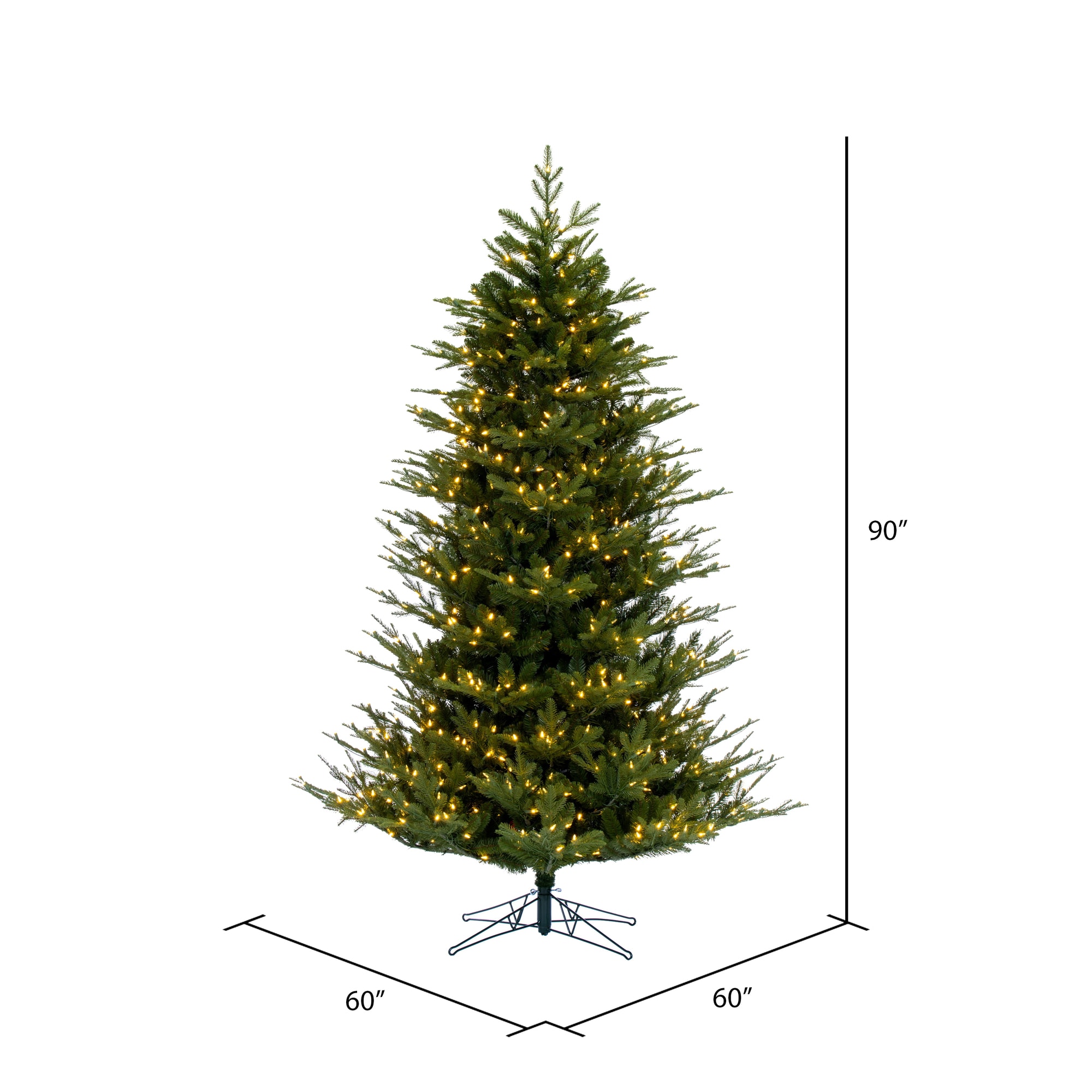 Vickerman G211476LED Artificial-Christmas-Trees - View #3