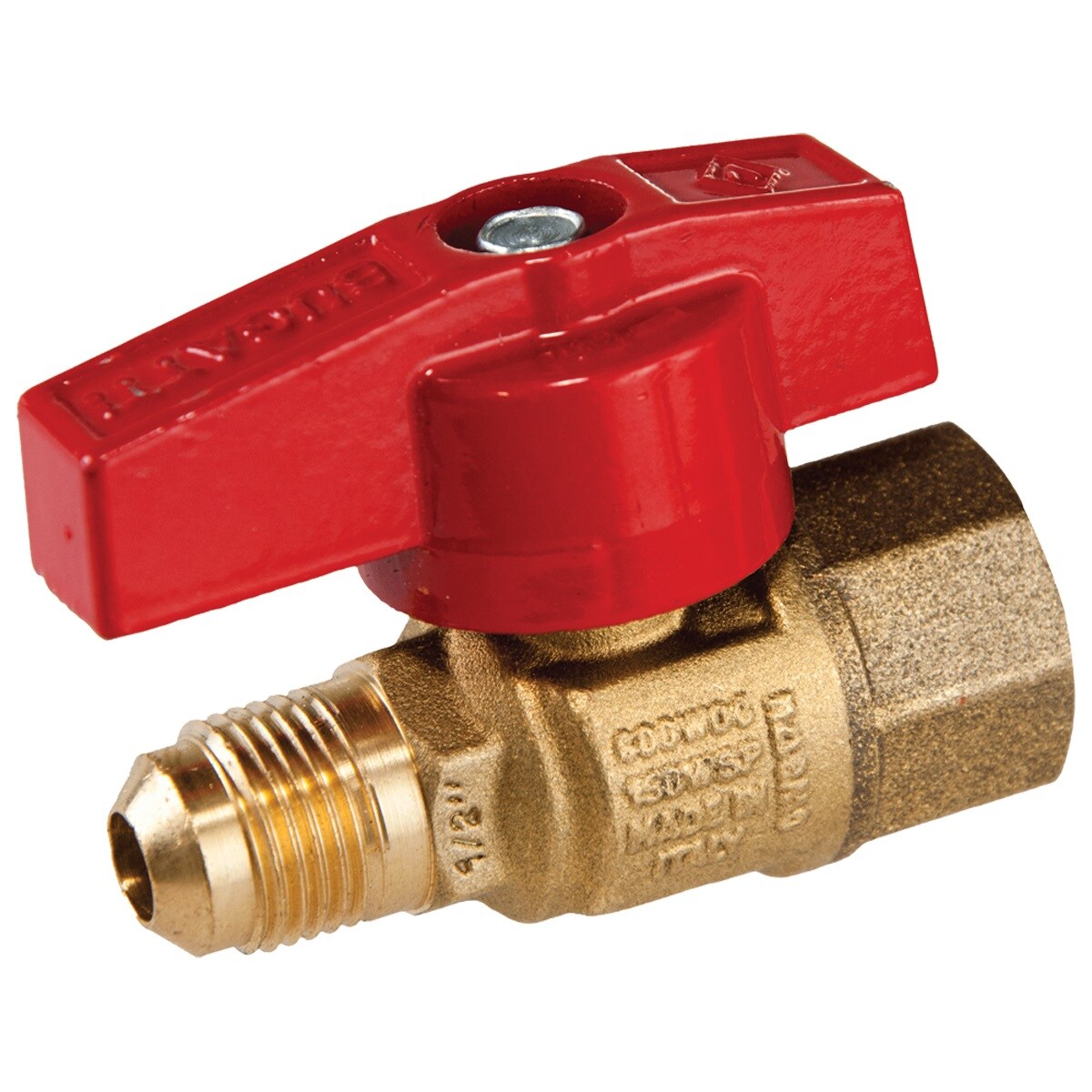 EZ-FLO 176574 1/2-in MNPT Brass Ball Valve