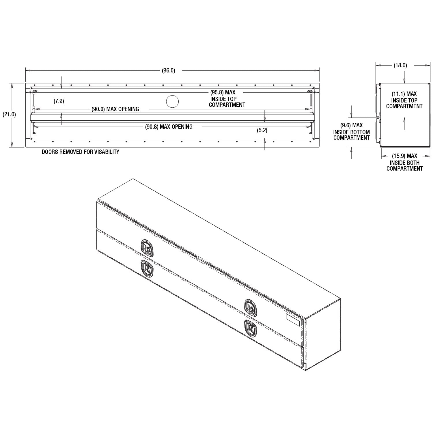 Buyers Products 1722593 Truck-Tool-Boxes - View #2