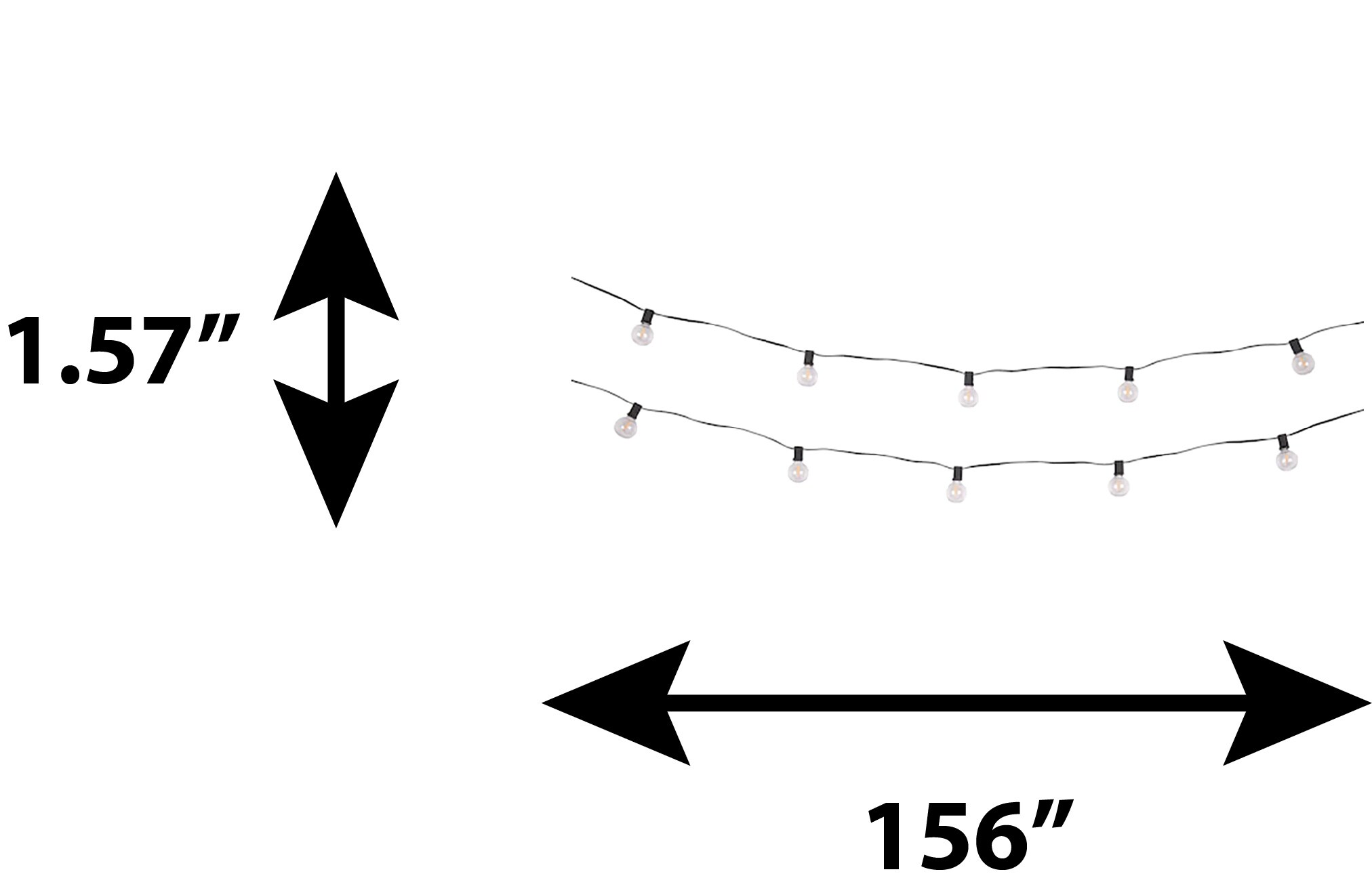 Harbor Breeze SLL10CCLBK Patio-String-Lights - View #13