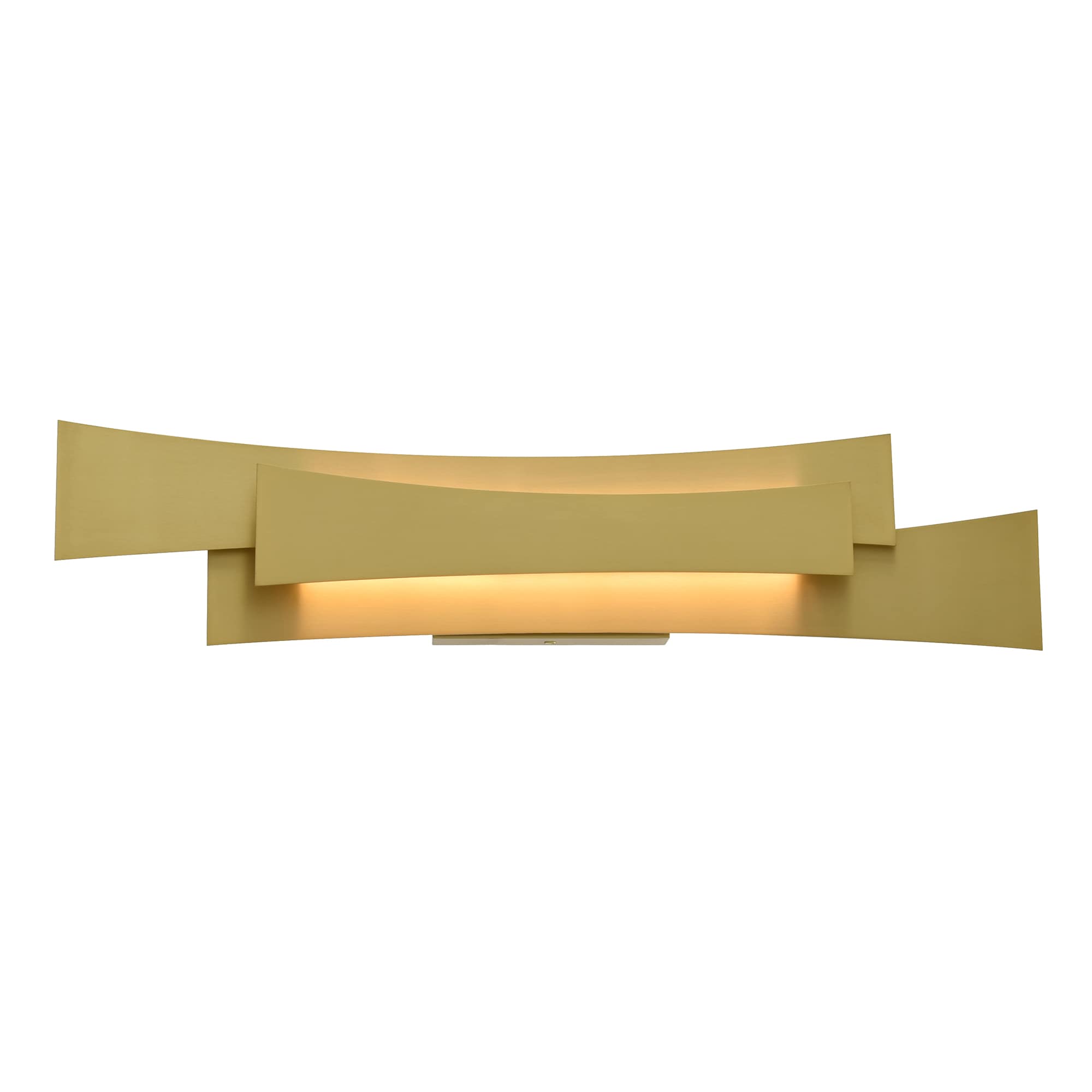 CWI Lighting 1698W24-624 Candora 24-in 1 -Light Multiple finishes Brass Integrated LED Modern/contemporary Vanity light