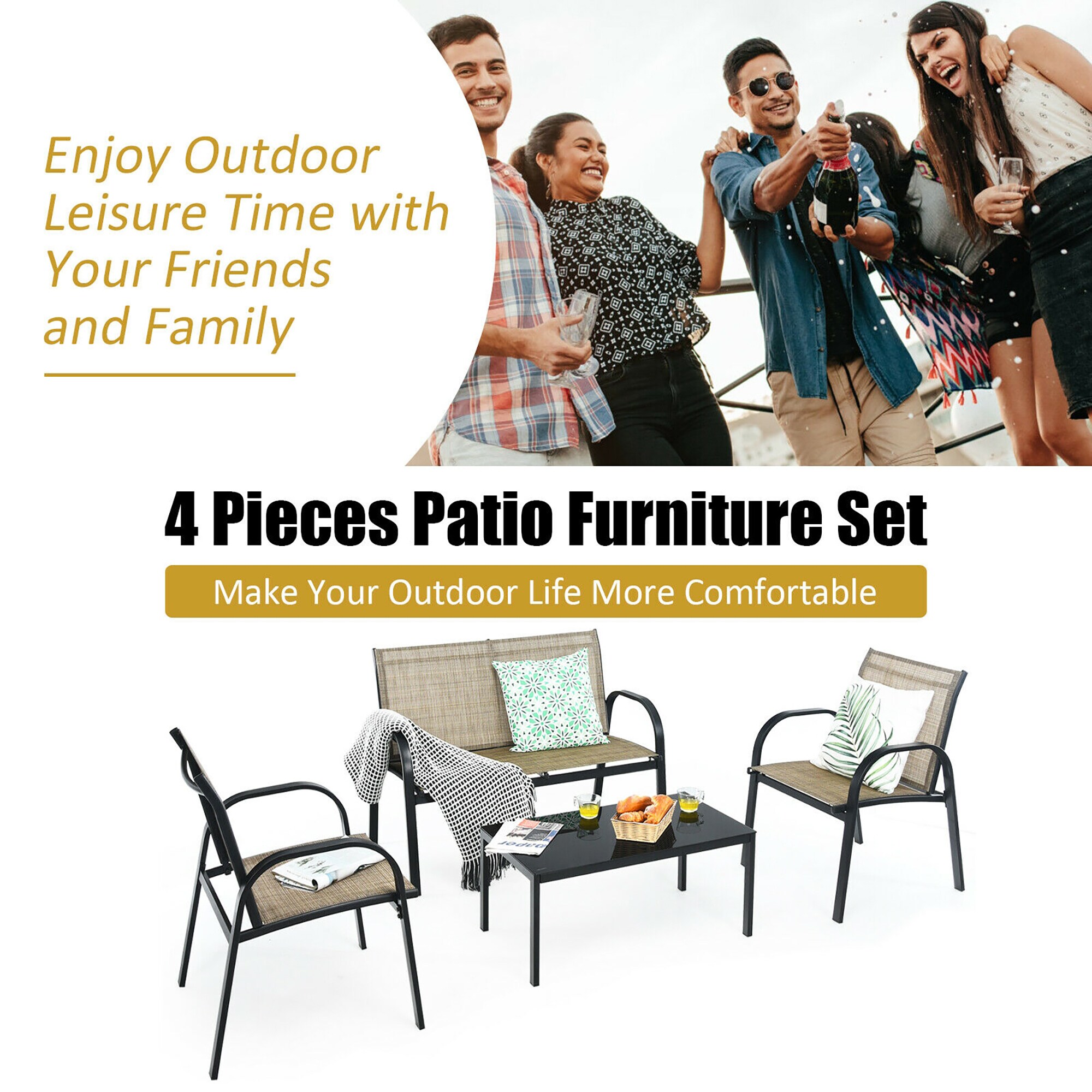 BABOOM BOM-48ZS-CO Patio-Conversation-Sets - View #11