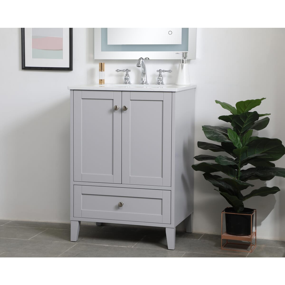 Simply Living Home SLVF54024GR Bath-Vanity-Combo - View #3