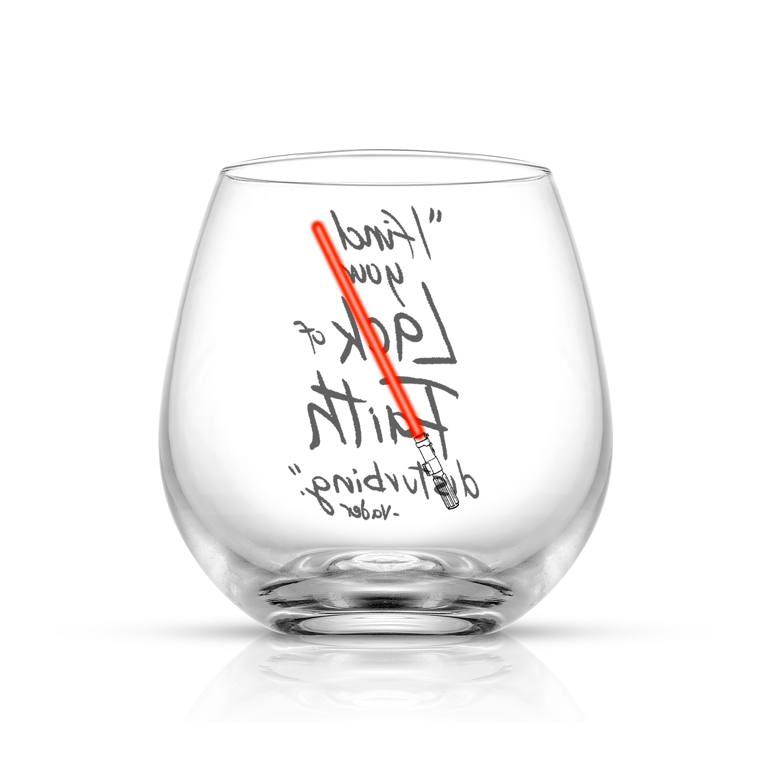 JoyJolt Star Wars 19-fl oz Glass Clear-Pint Set of: 4 in the Drinkware  department at