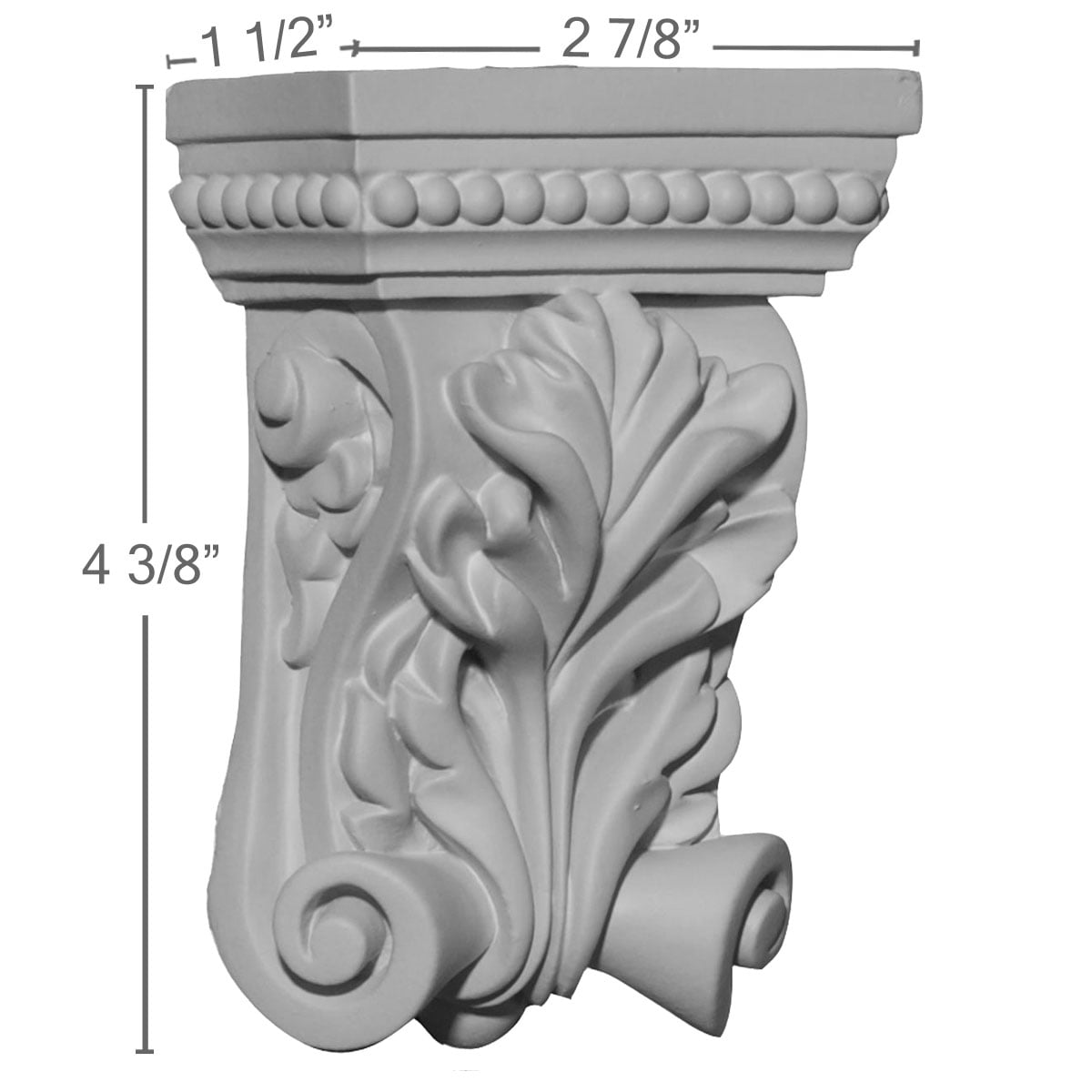 Ekena Millwork COR02X01X04HE corbels - View #2