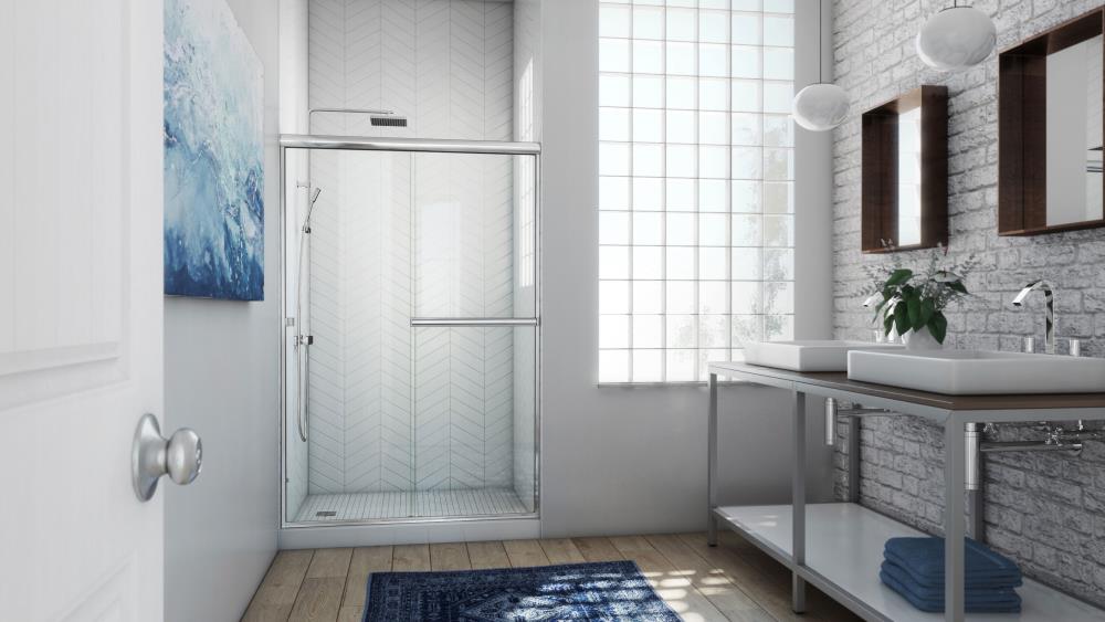 Arizona Shower Door LESE48X703CHCL Shower-Doors - View #2