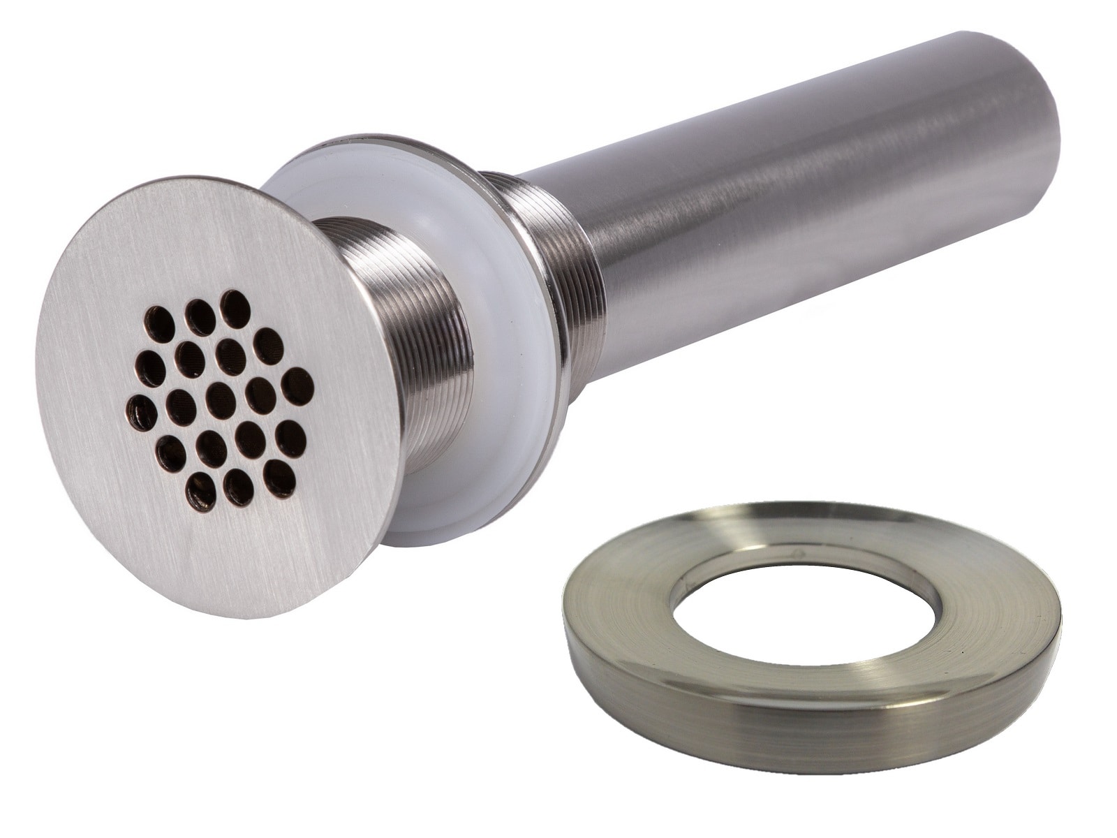 Eden Bath EBD3MRBN Brushed Nickel Bathroom Grid Strainer
