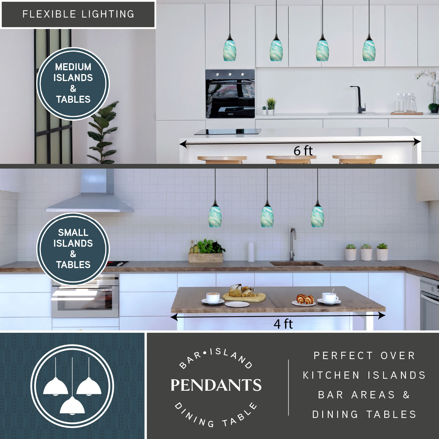Cascadia P0171 Pendant-Lights - View #2