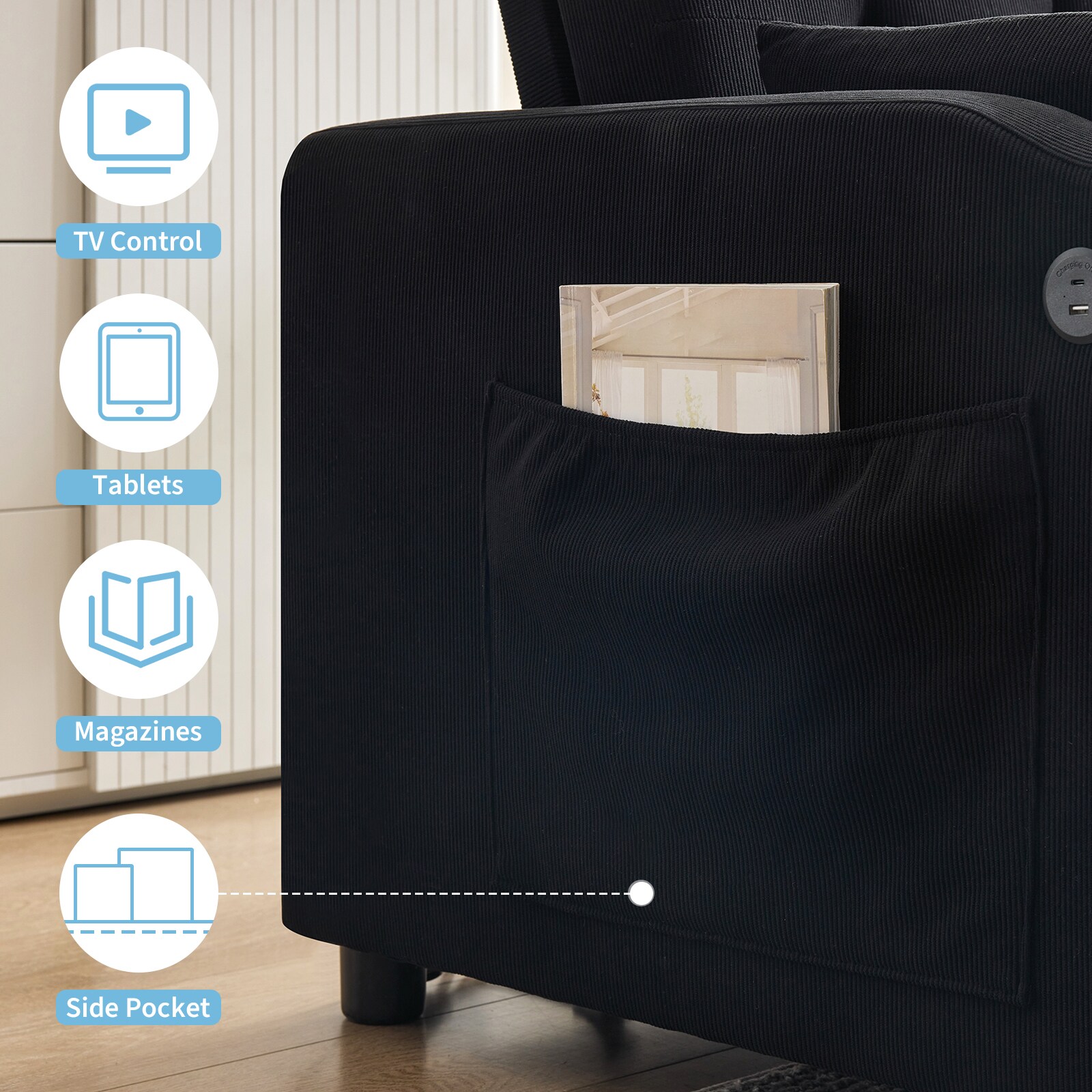 Qeetex SUN-PHK-345NACYE futons - View #4