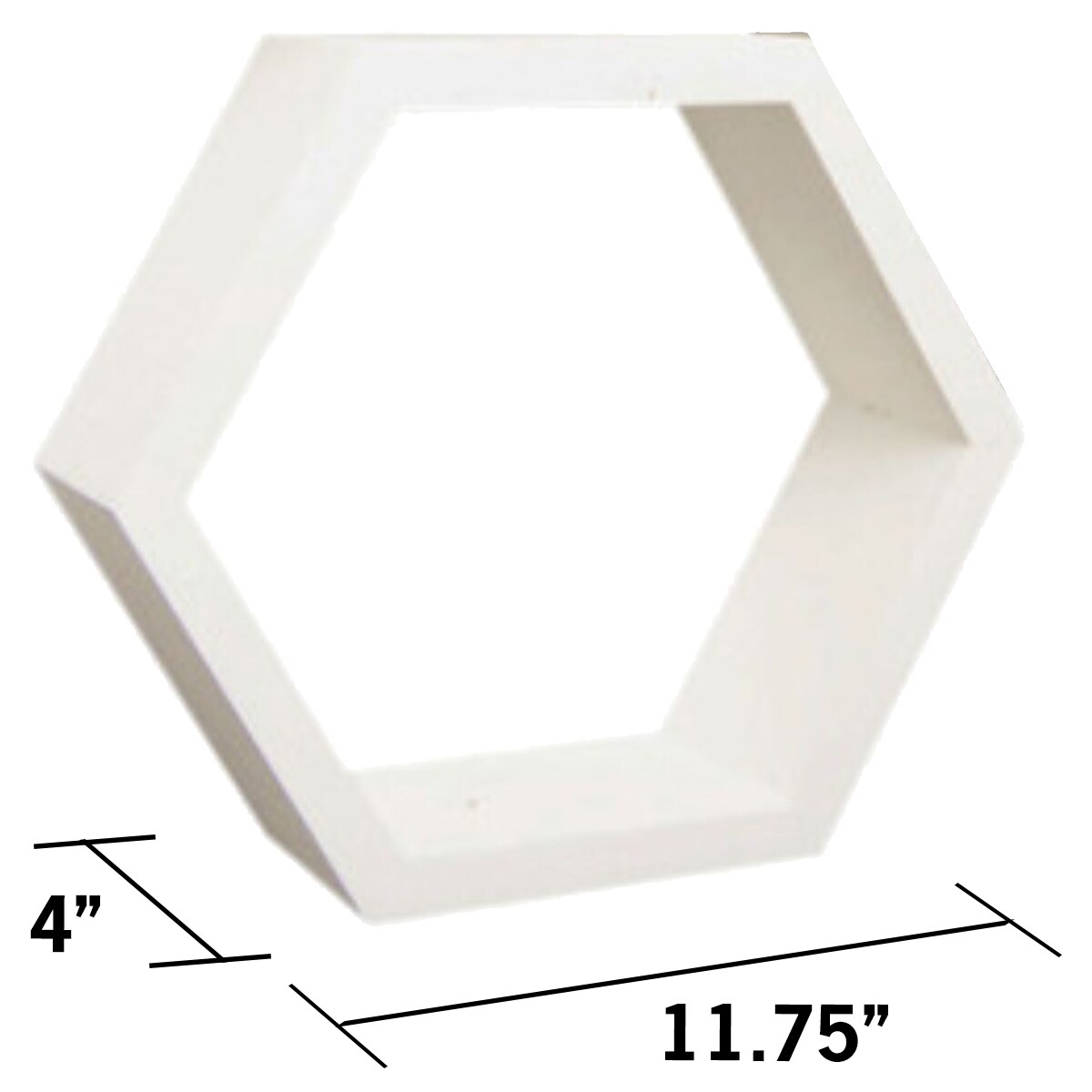 TRINITY HEX-SET3-WW Wall-Mounted-Shelving - View #6