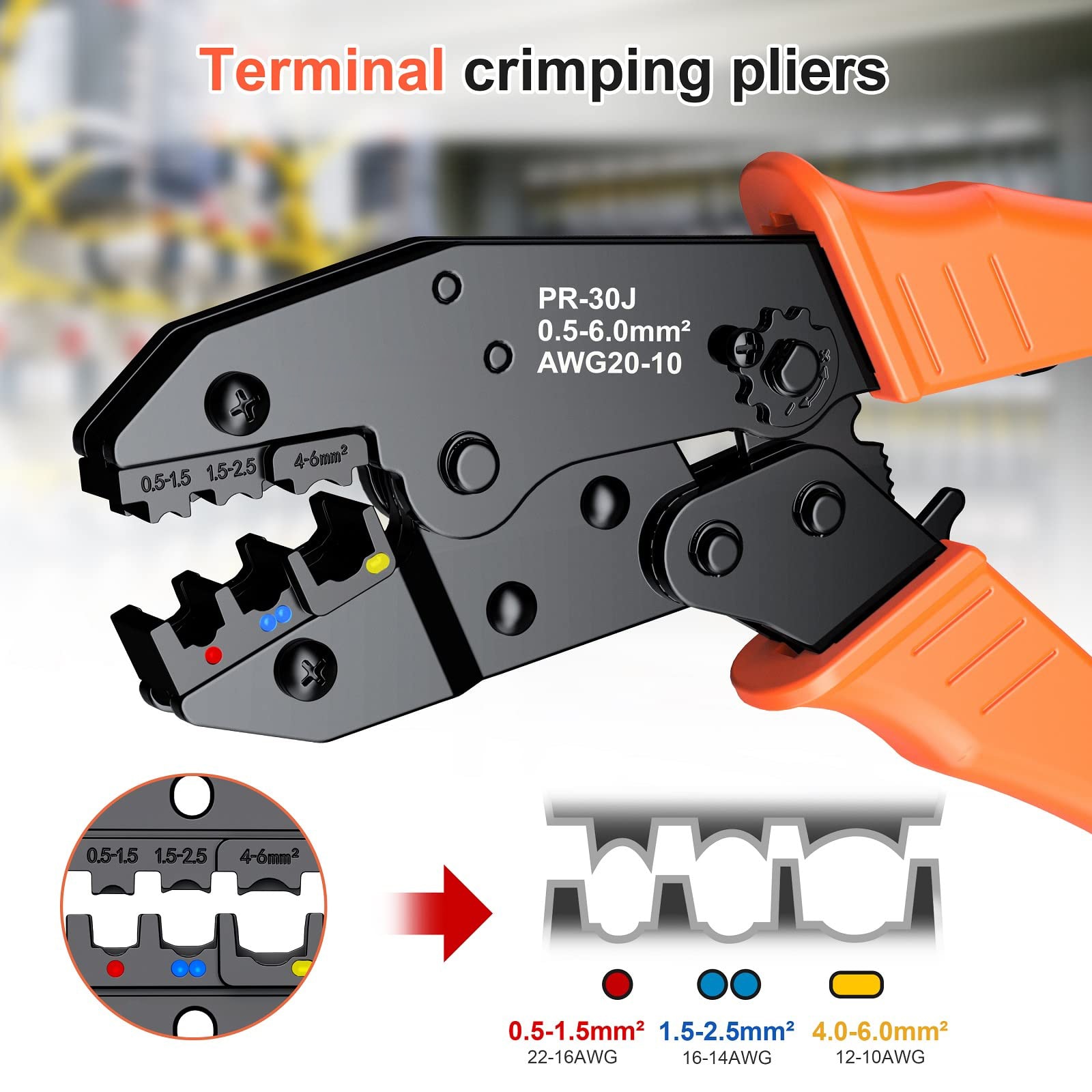 Etokfoks LET72U7TV Wire-Strippers-Crimpers-Cutters - View #2