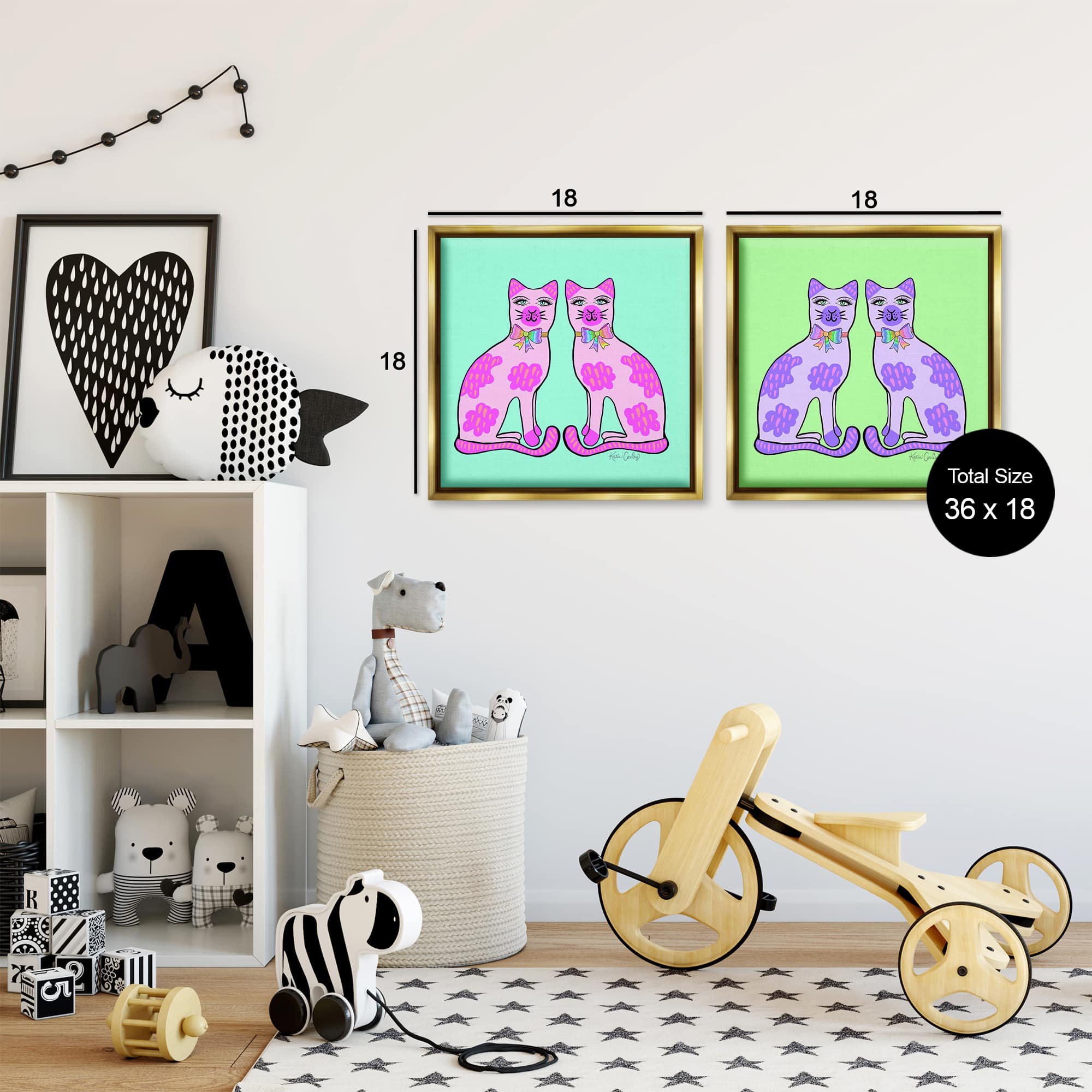 Stupell Industries B2-794-FFG-2PC-17X17 Wall-Art - View #2