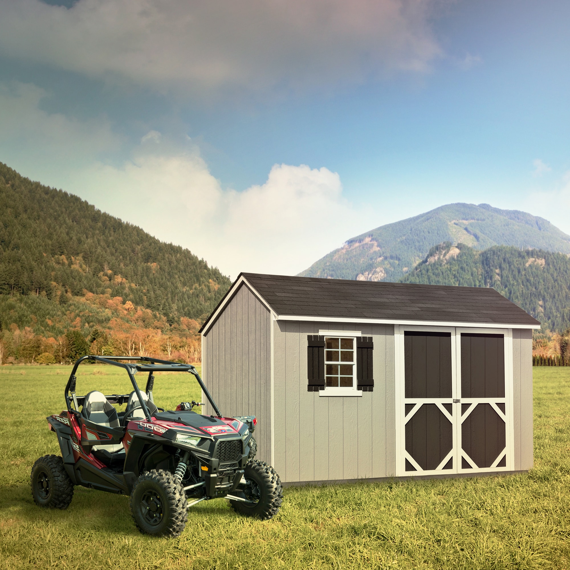 Heartland 182938 Wood-Storage-Buildings - View #4