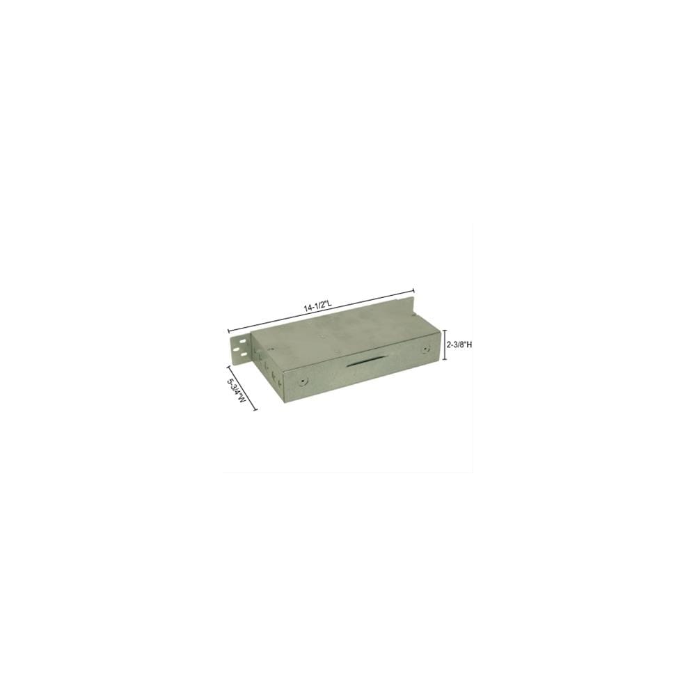  JESC7264 Jesco Lighting DL-PS-120-12-JB 12V DC Hardwire Power Supply in Junction Box Enclosure