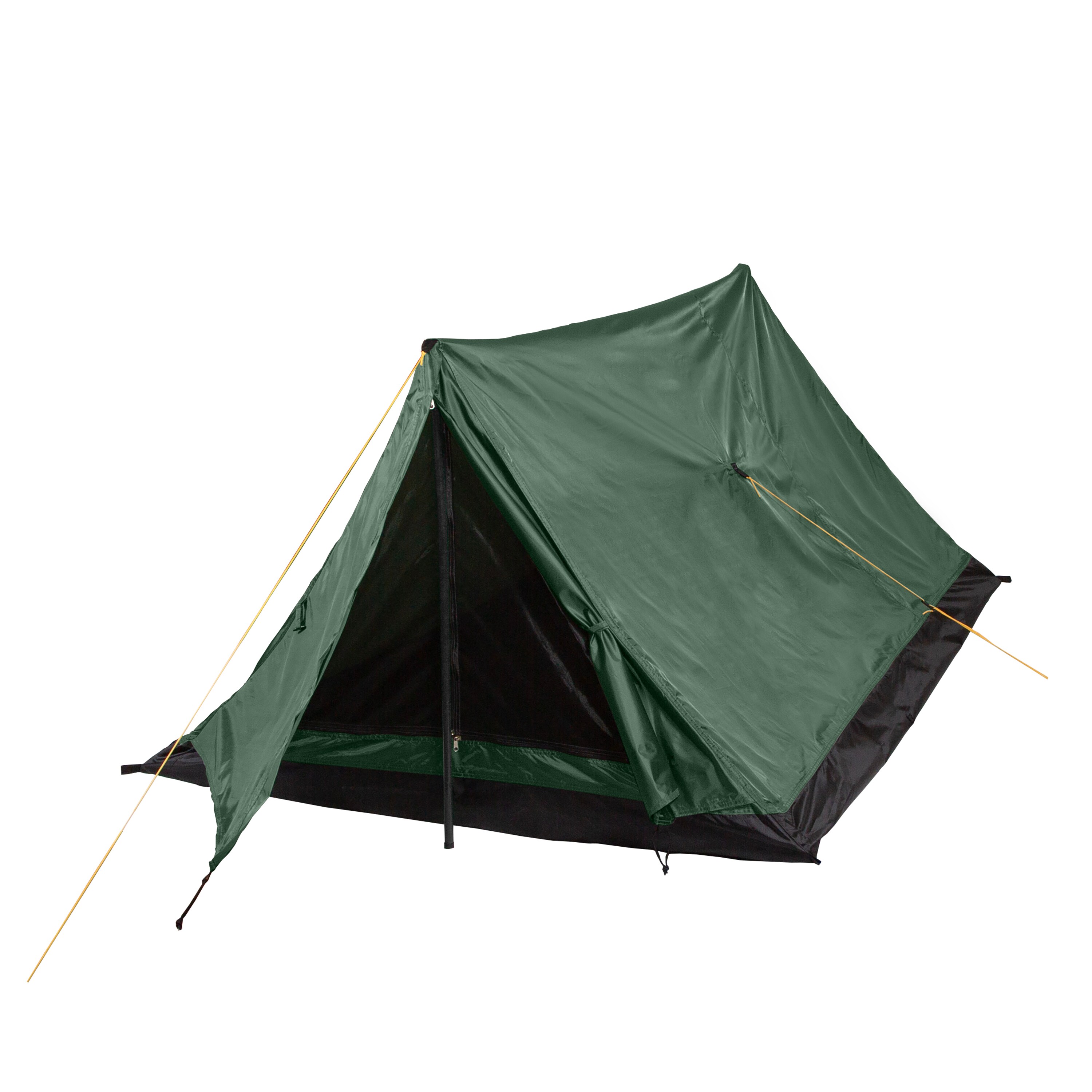 Forest Green 2-Person Three-Season Backpacking Tent with Carry Bag
