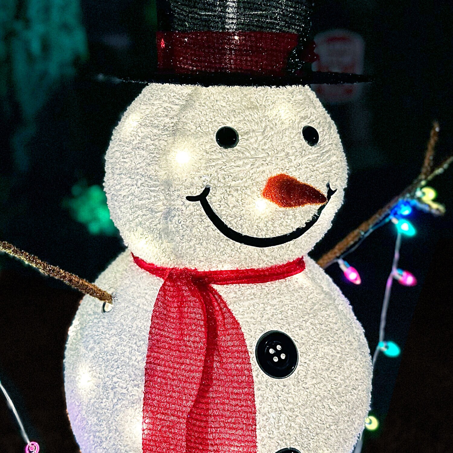 Fraser Hill Farm FFCH048-SNM1-WHT Outdoor-Christmas-Decor - View #11