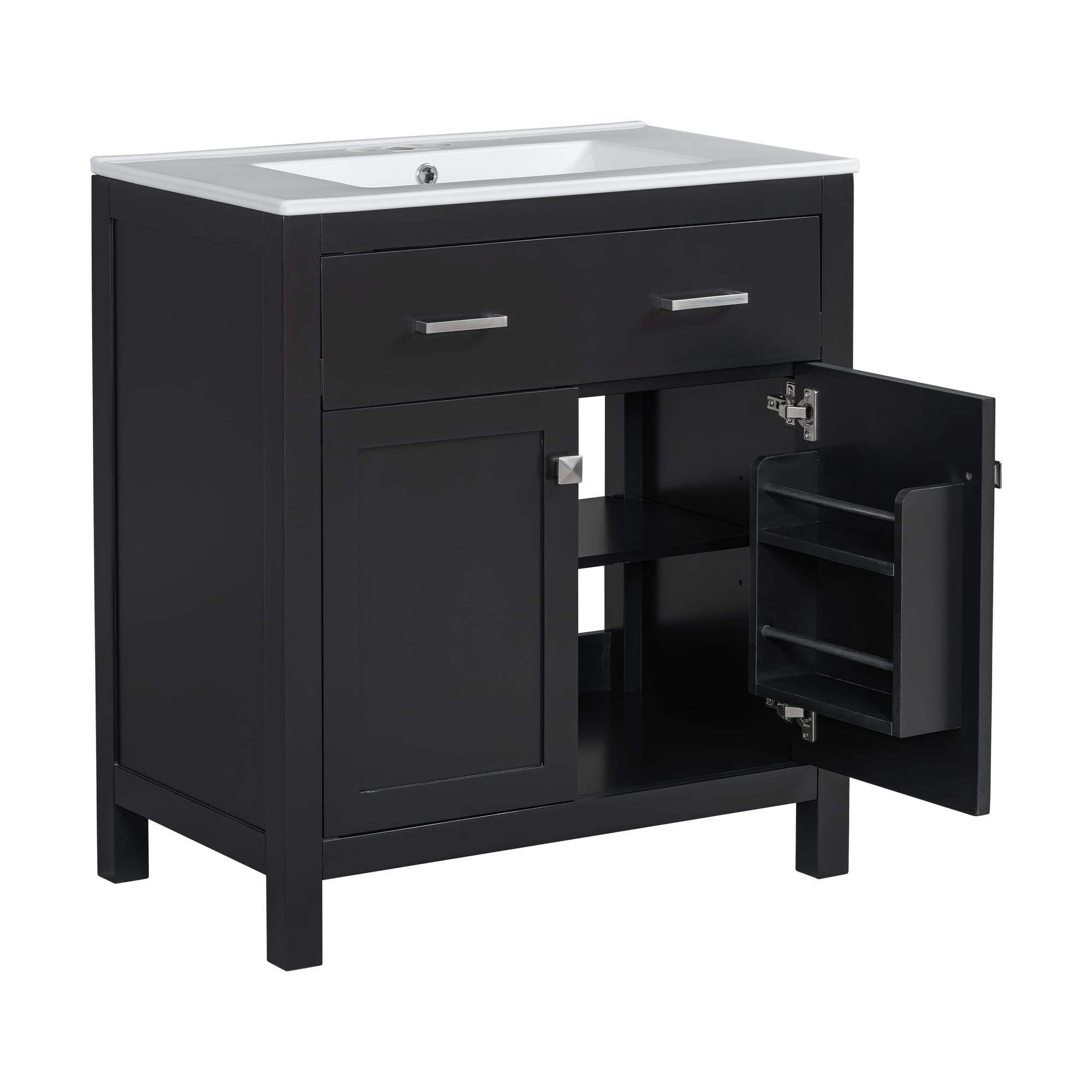 WELLFOR TO-AL-BV36WH Bath-Vanity-Combo - View #12