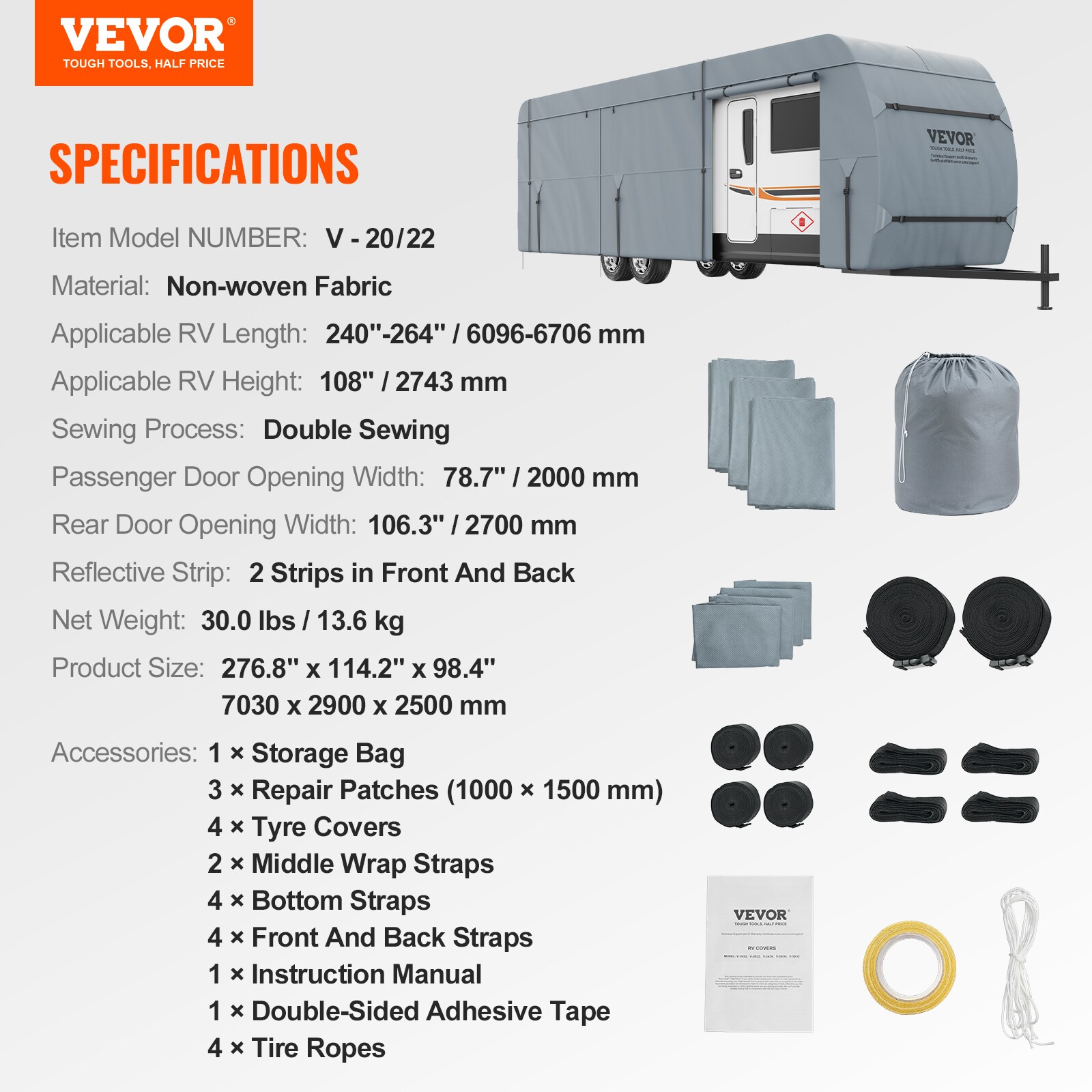 Strong Double Sided Tape Outdoor Use (1500mm)