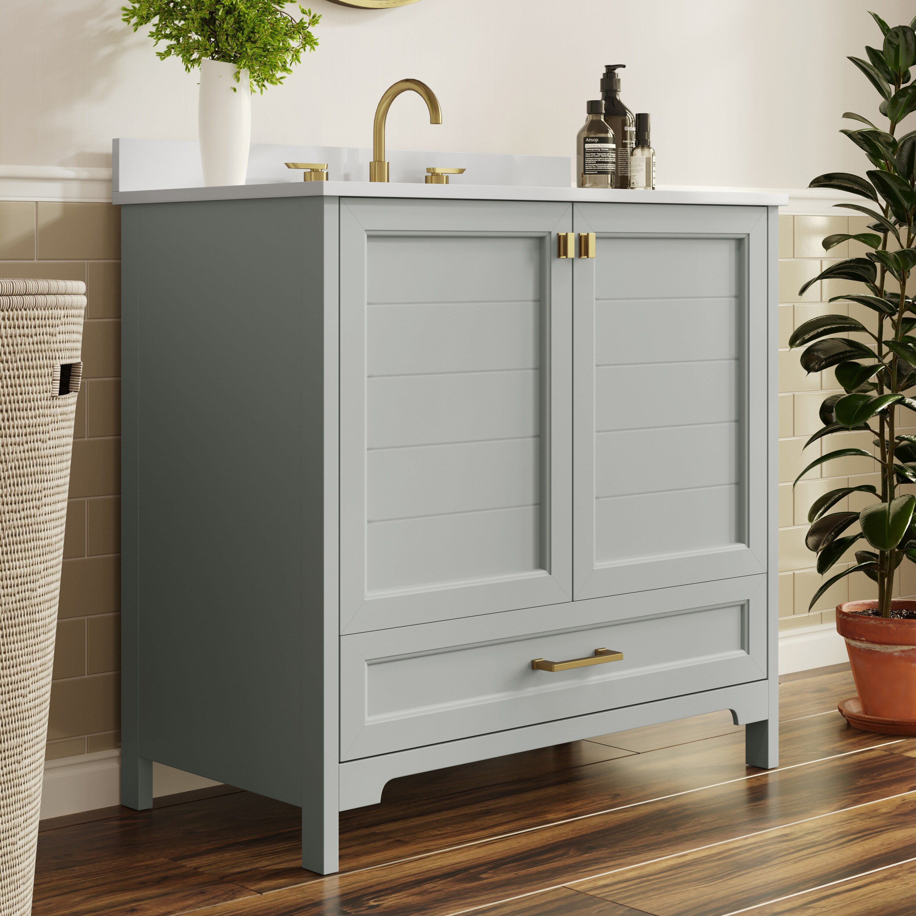 Flash Furniture 196861193200 Bath-Vanity-Combo - View #4