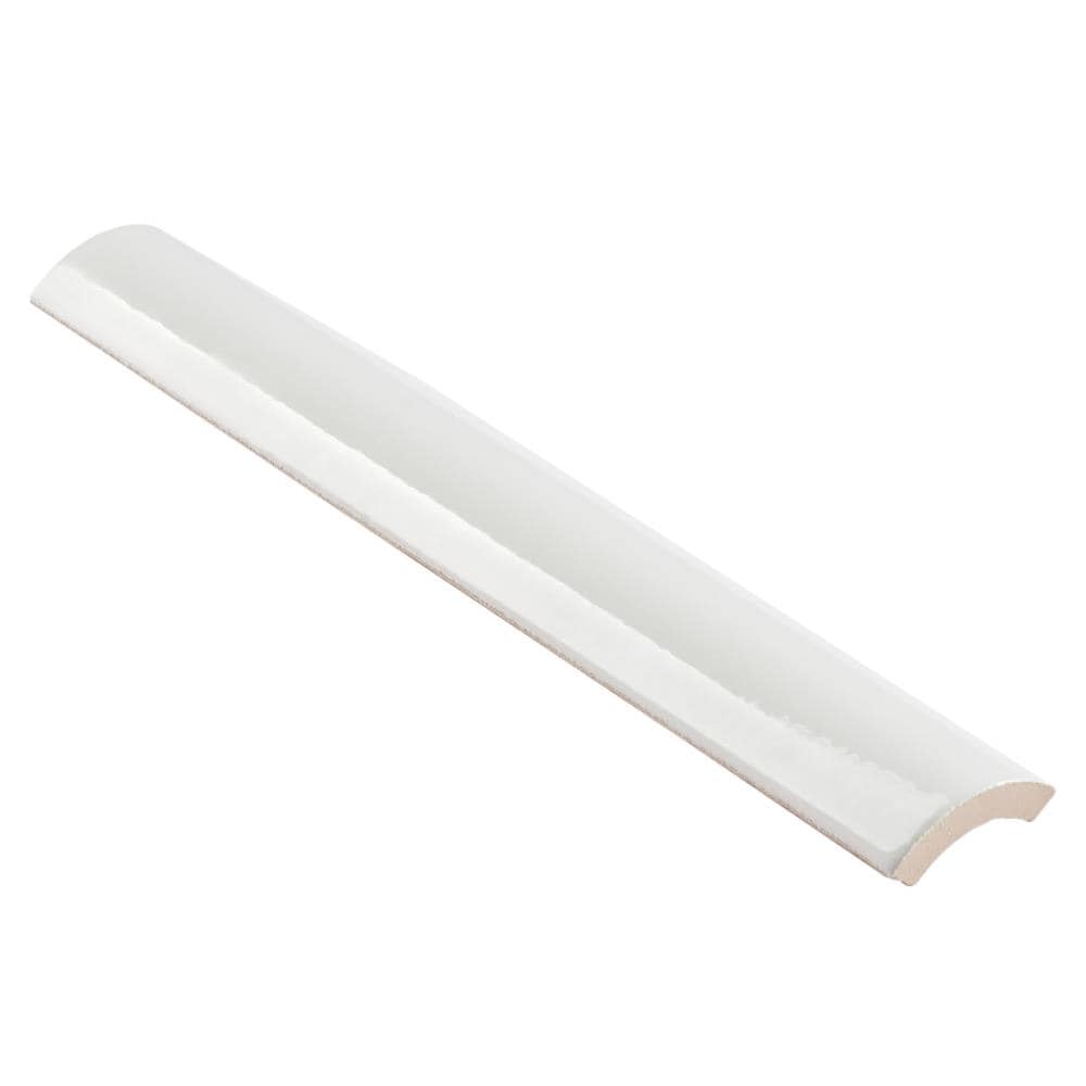 White Polished Porcelain Rectangular Wall Tile