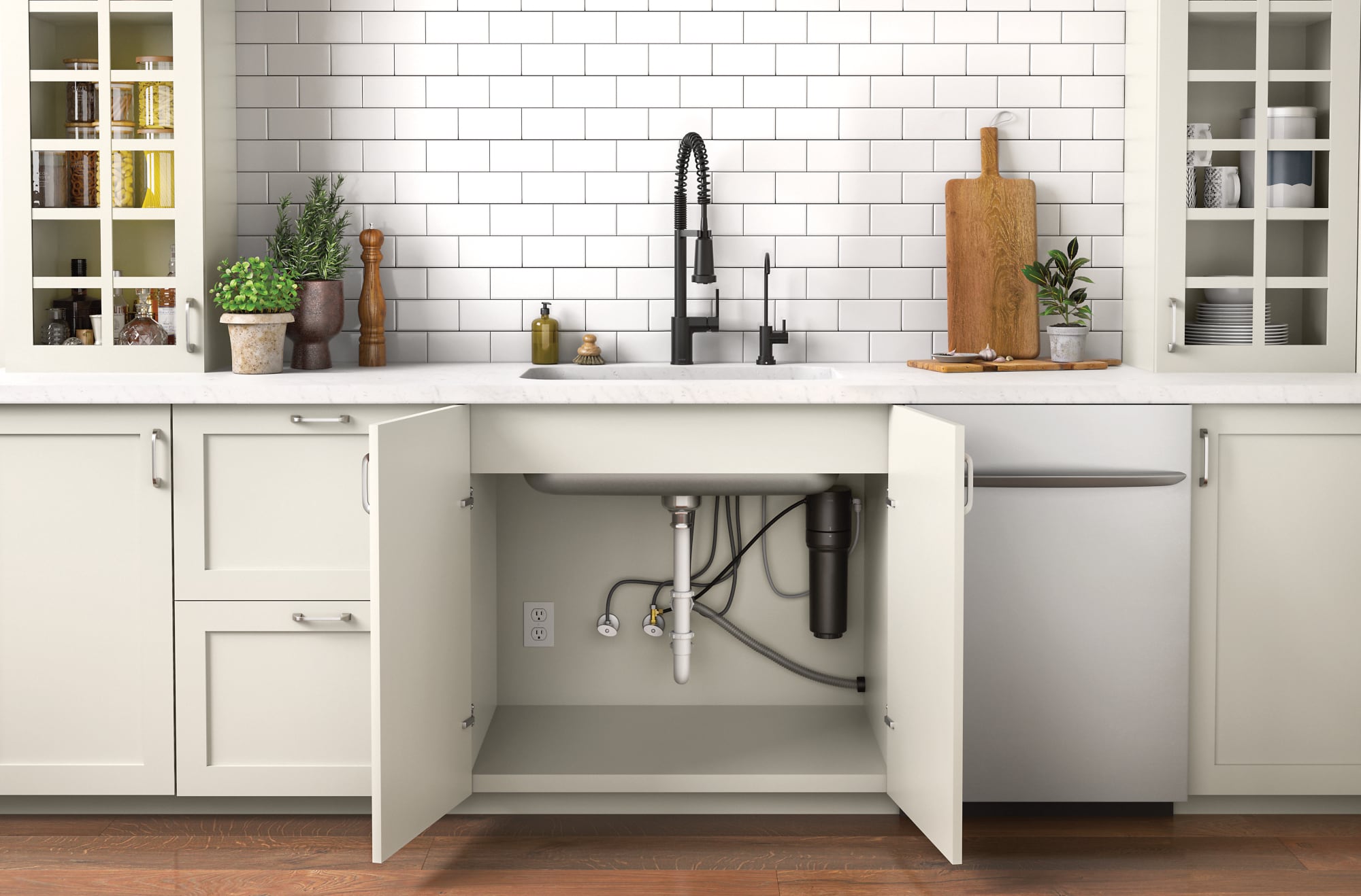 Moen F7660BL Kitchen-Faucets - View #6