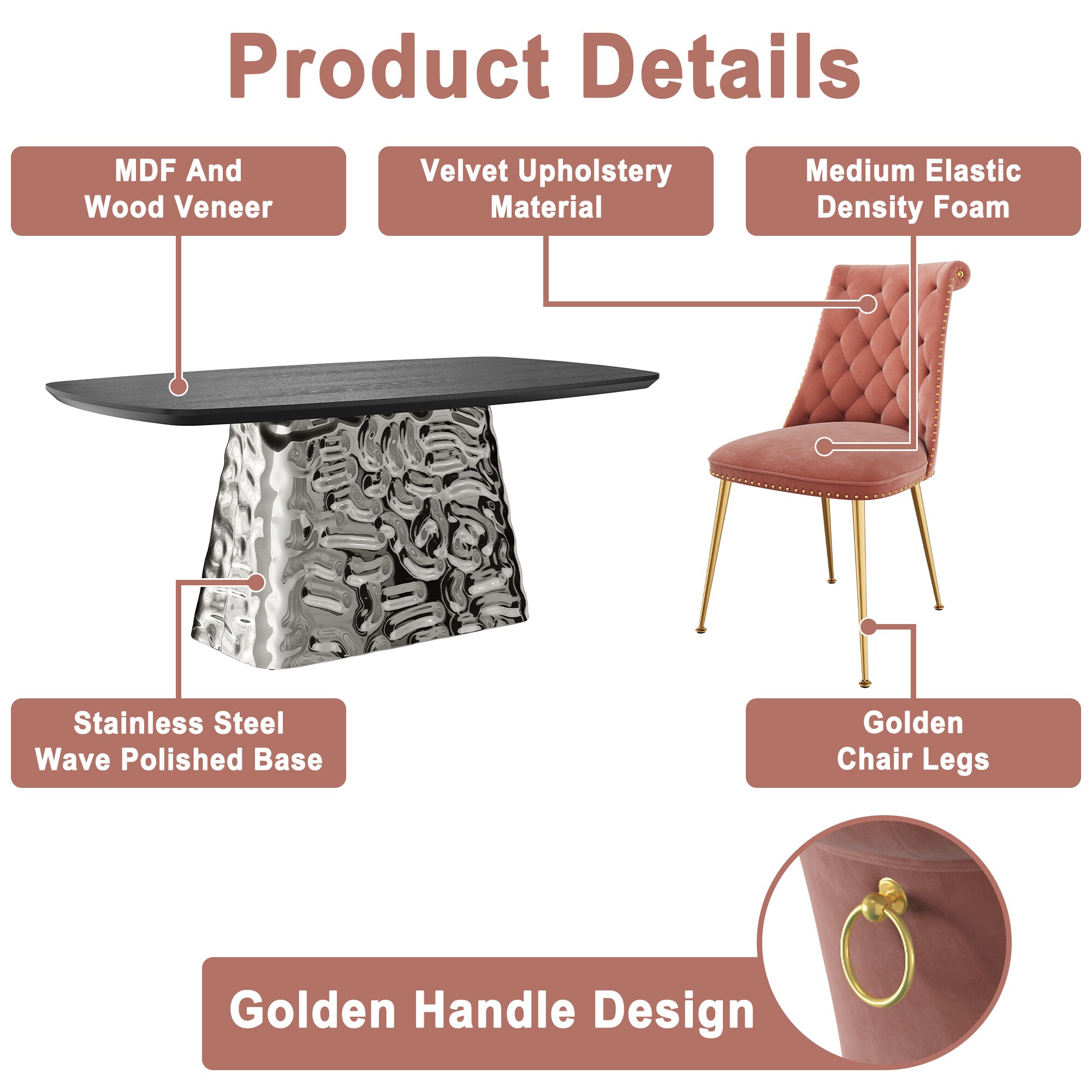 Clihome CL-1676D703CBN Dining-Sets - View #8