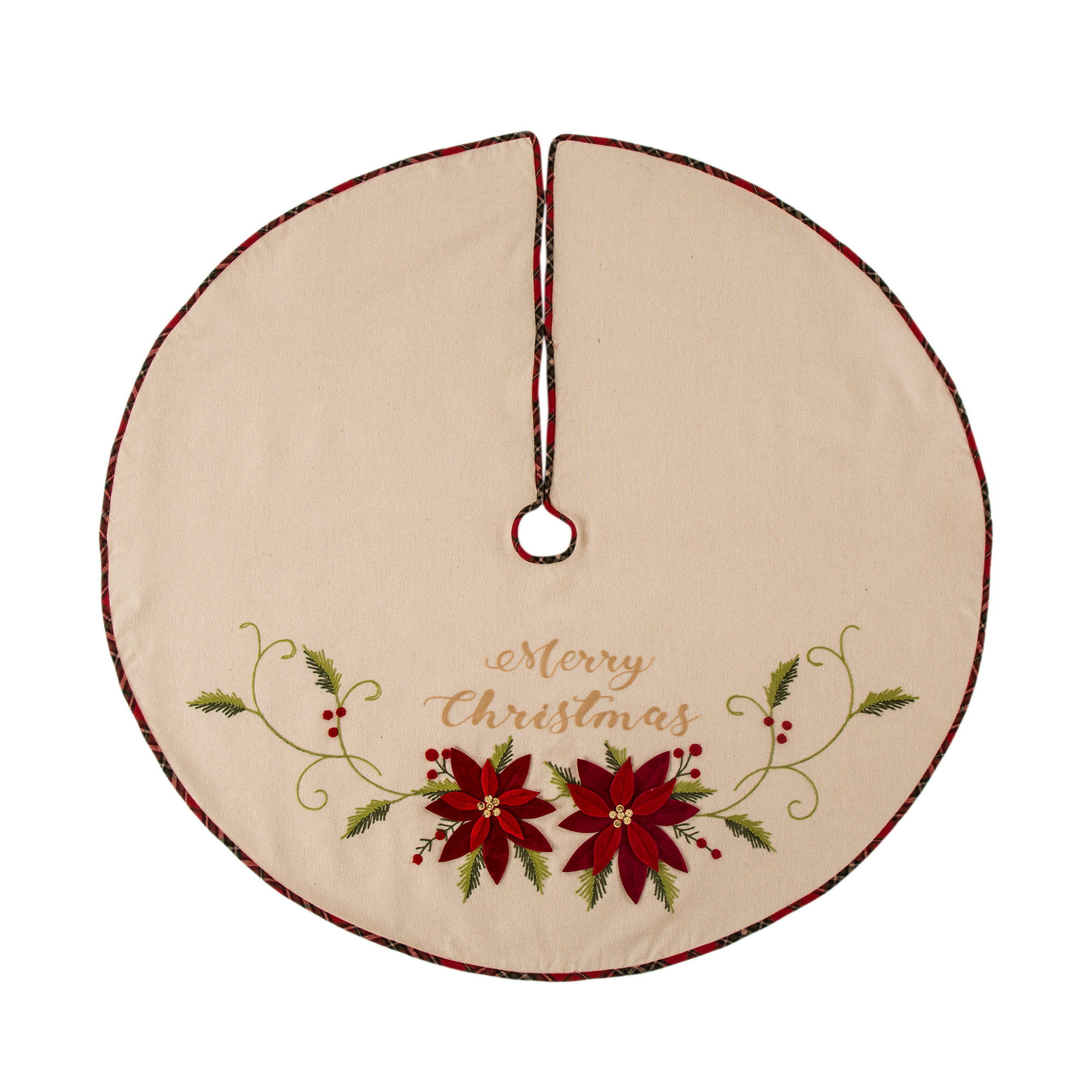 Glitzhome 1113202457 48-Inches Multiple colors/finishes Tree skirt