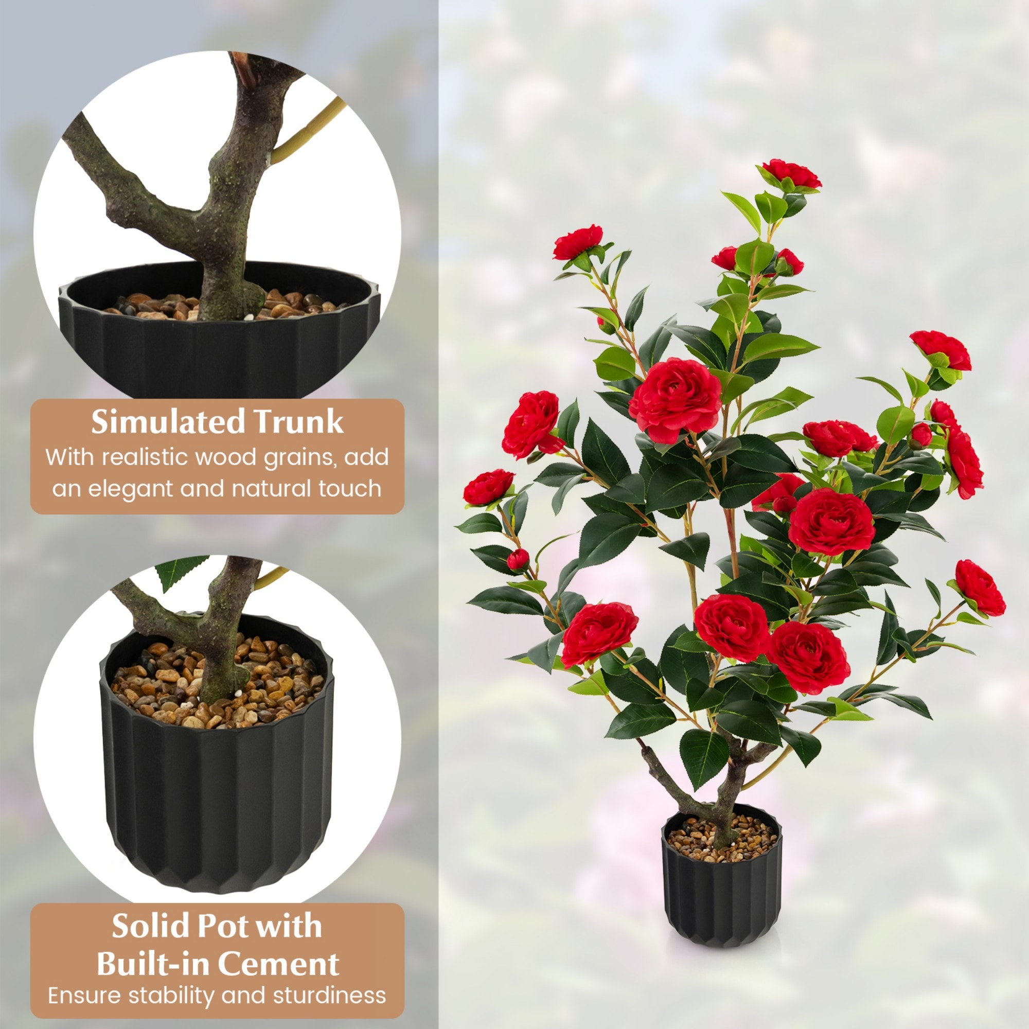 Poinic CWZH10188RE-2 Artificial-Plants-Trees - View #5